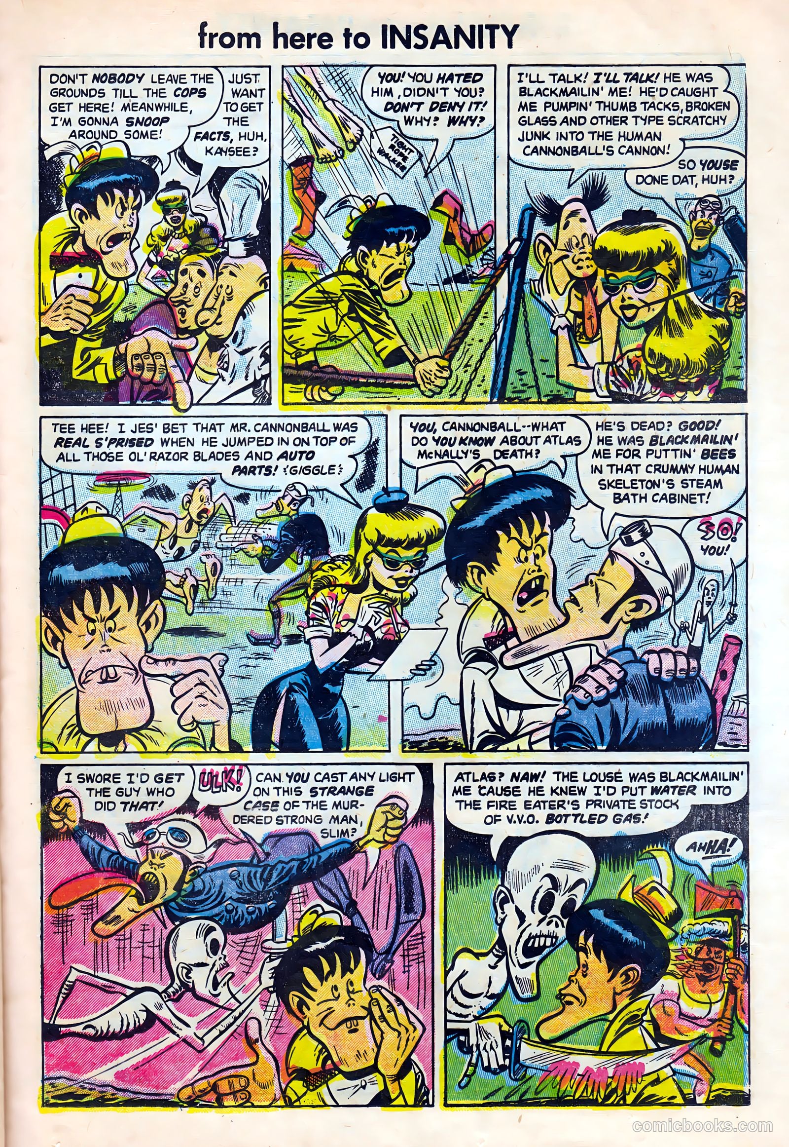 From Here to Insanity #8 (1955) — page 21 of 36