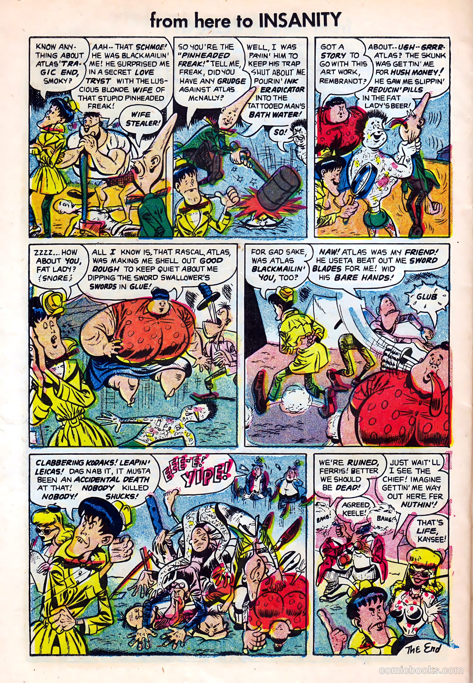 From Here to Insanity #8 (1955) — page 22 of 36