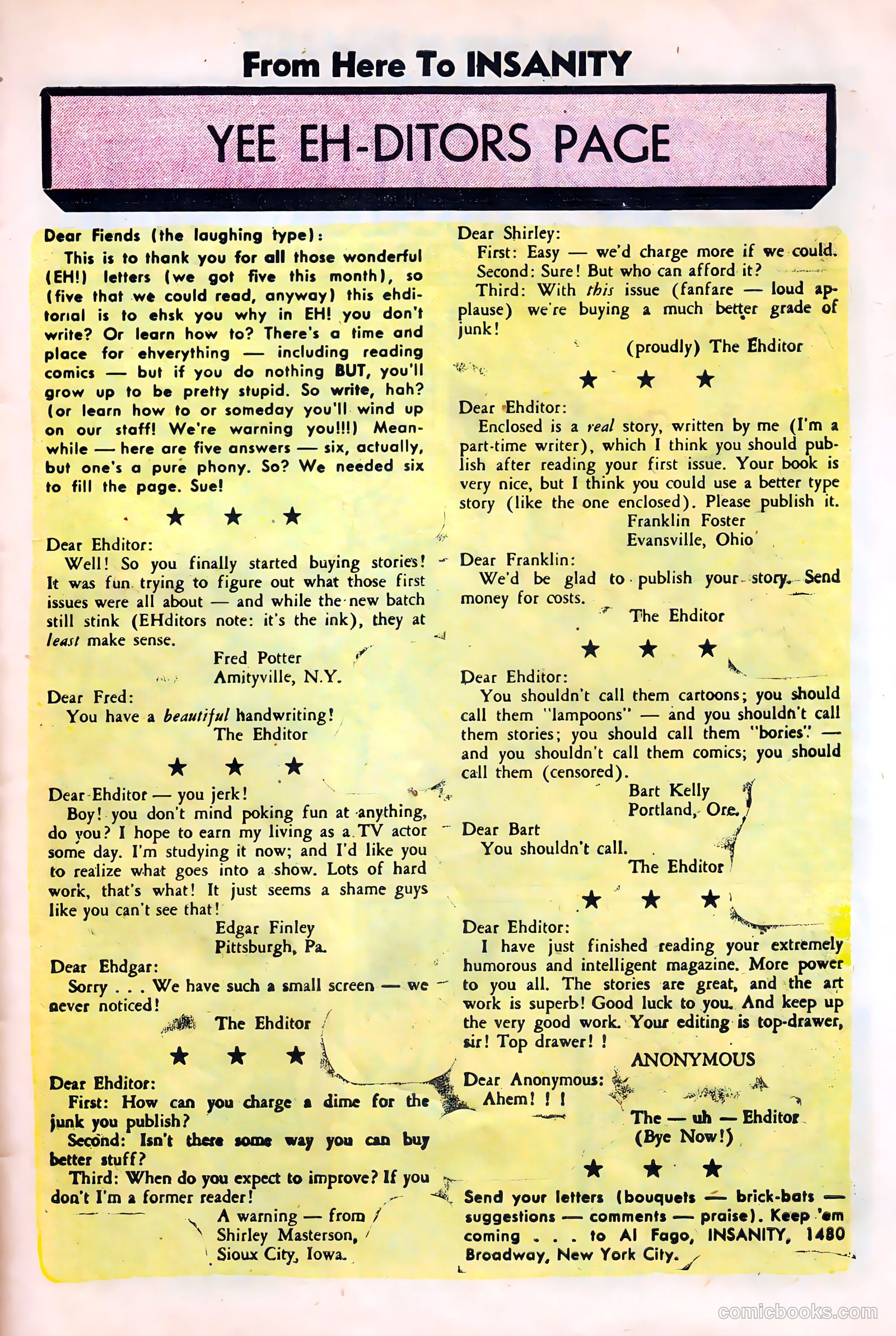 From Here to Insanity #8 (1955) — page 27 of 36