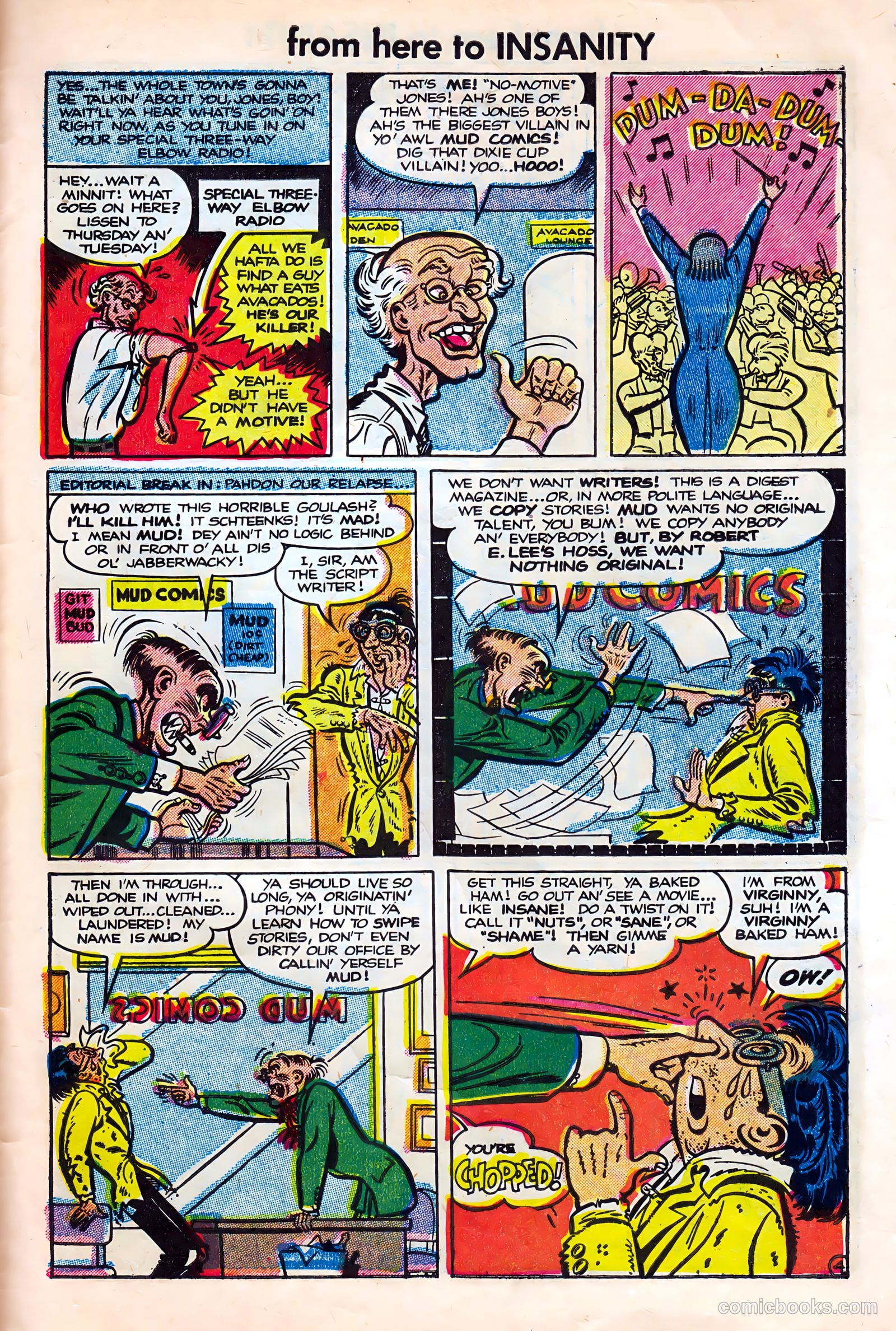 From Here to Insanity #8 (1955) — page 31 of 36