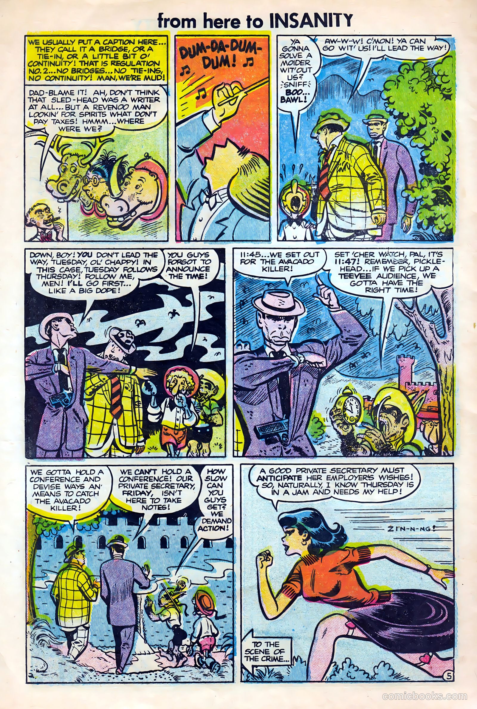 From Here to Insanity #8 (1955) — page 32 of 36