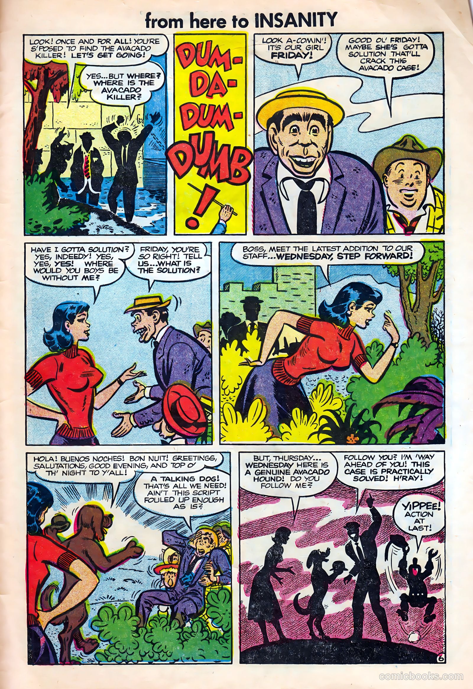 From Here to Insanity #8 (1955) — page 33 of 36