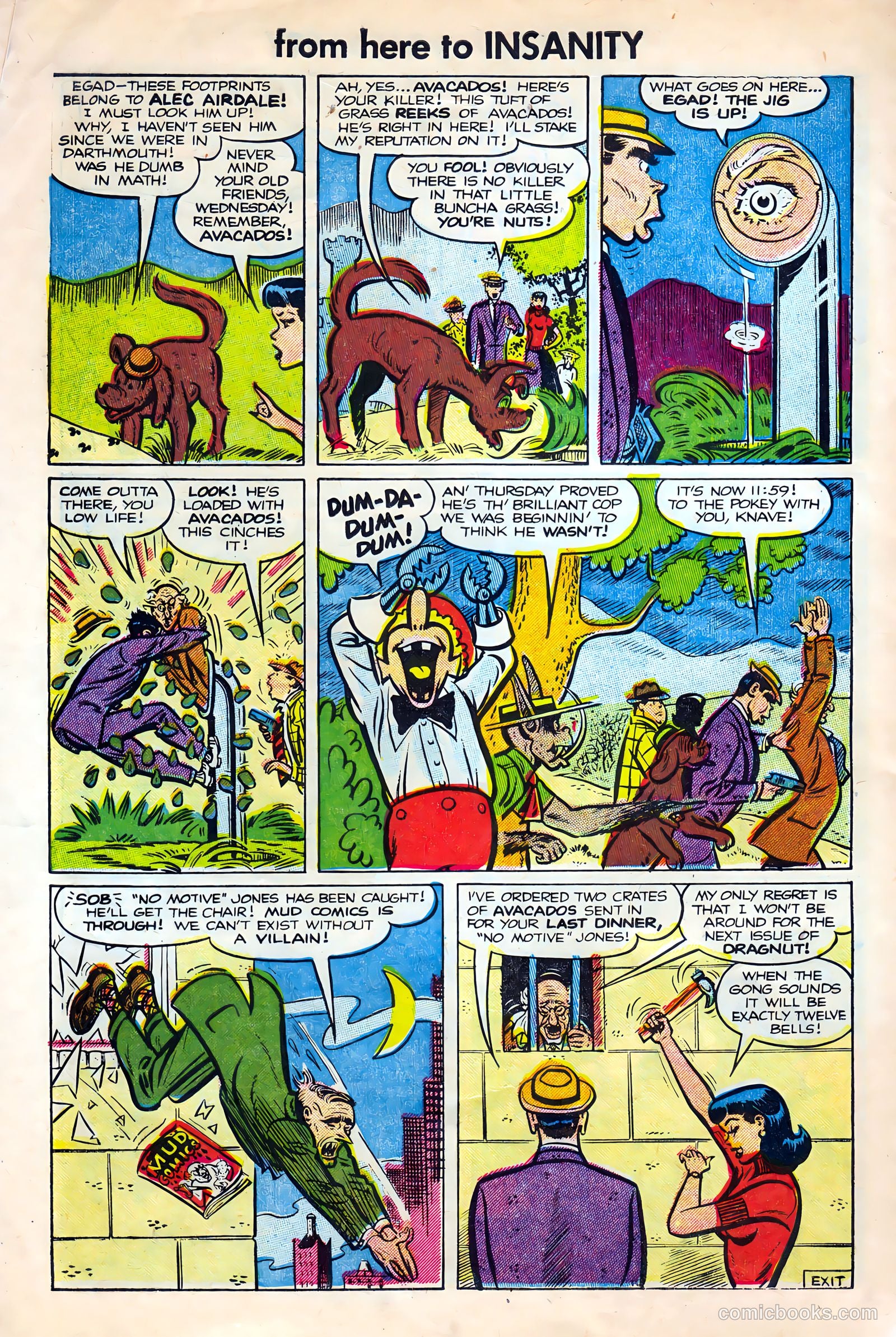 From Here to Insanity #8 (1955) — page 34 of 36