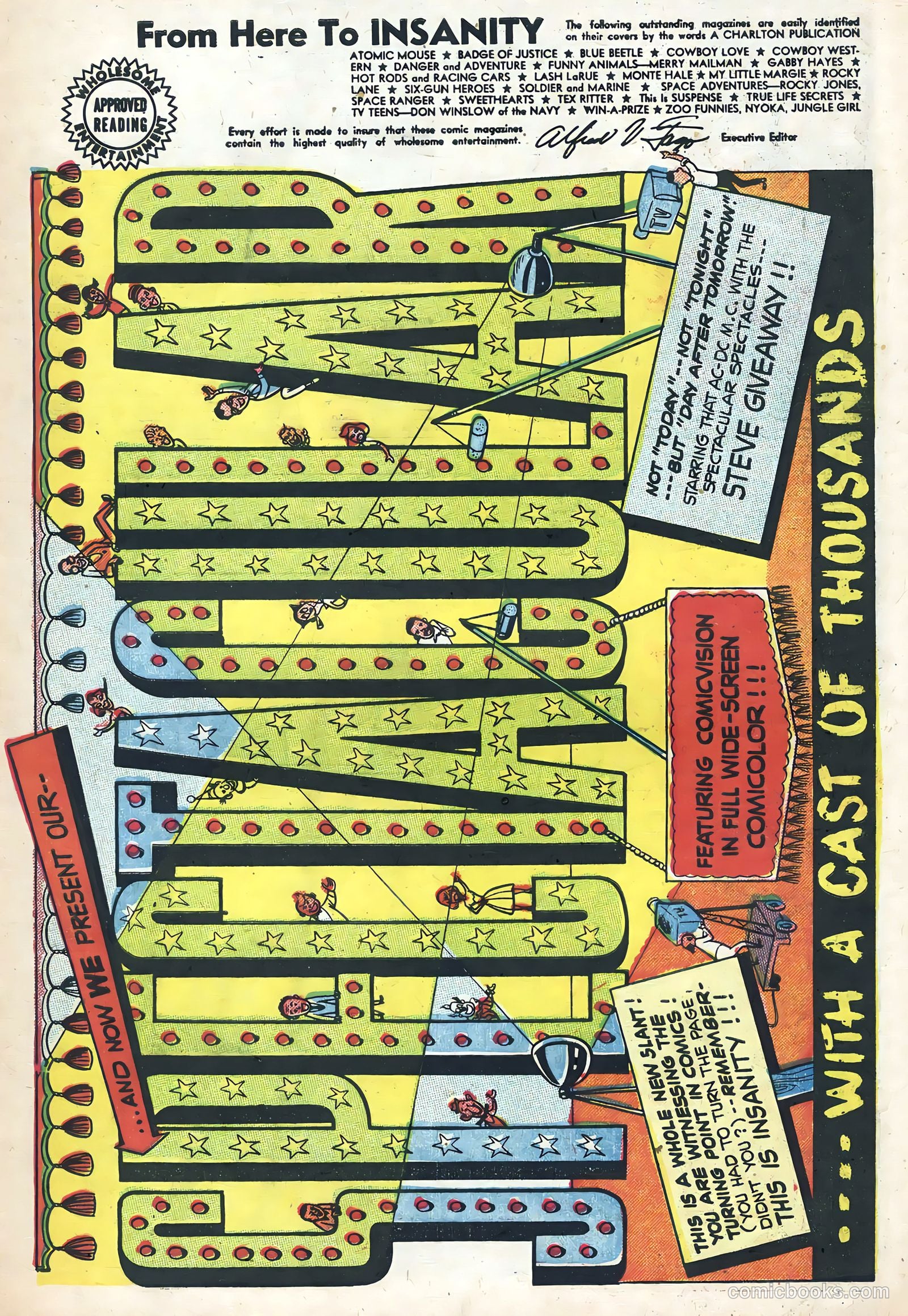 From Here to Insanity #9 (1955) — page 3 of 35