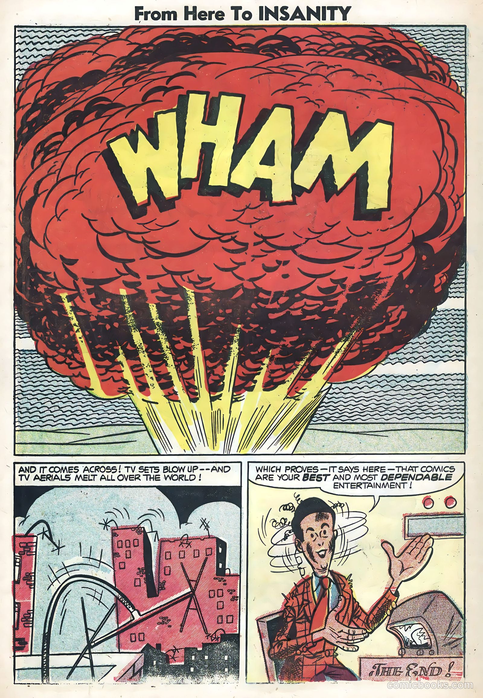 From Here to Insanity #9 (1955) — page 7 of 35