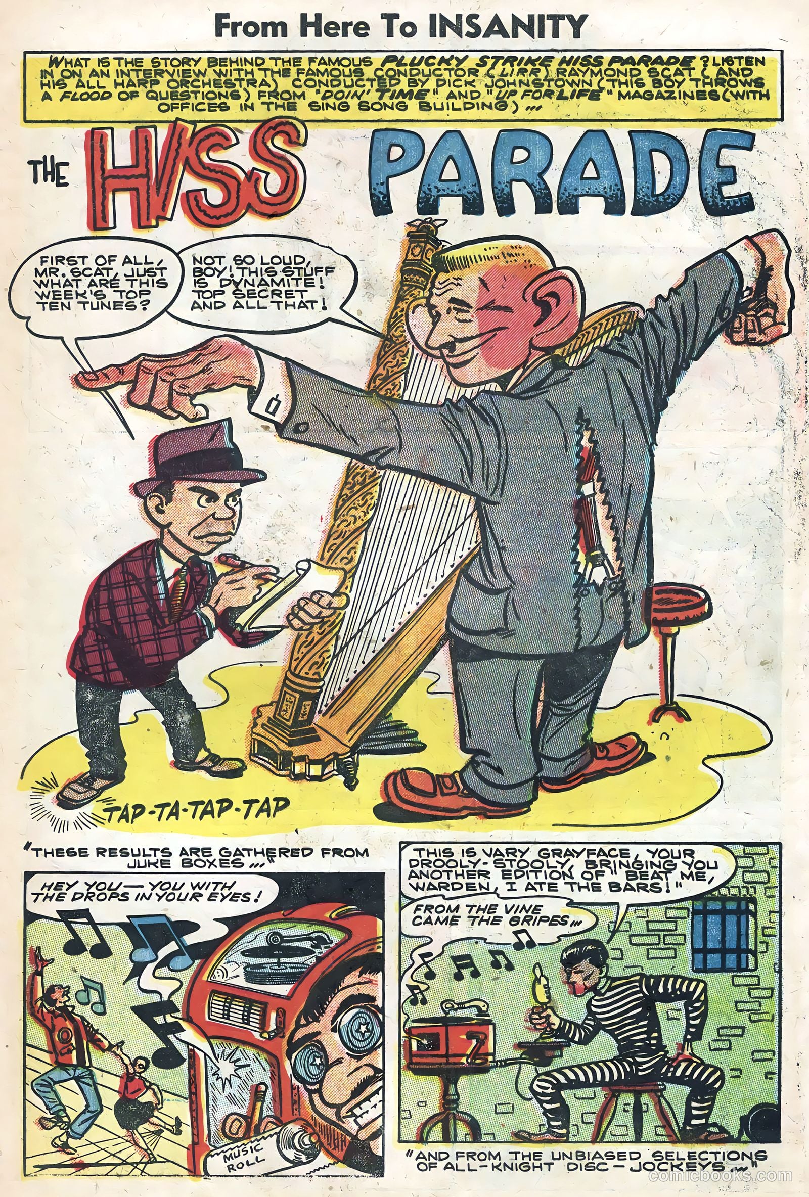 From Here to Insanity #9 (1955) — page 8 of 35