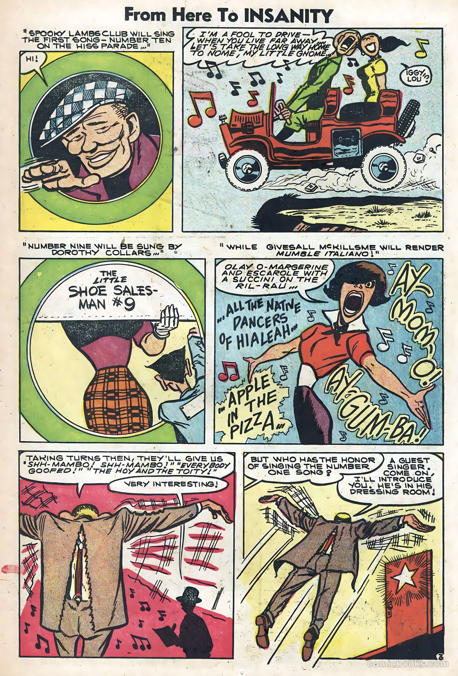 From Here to Insanity #9 (1955) — page 10 of 35