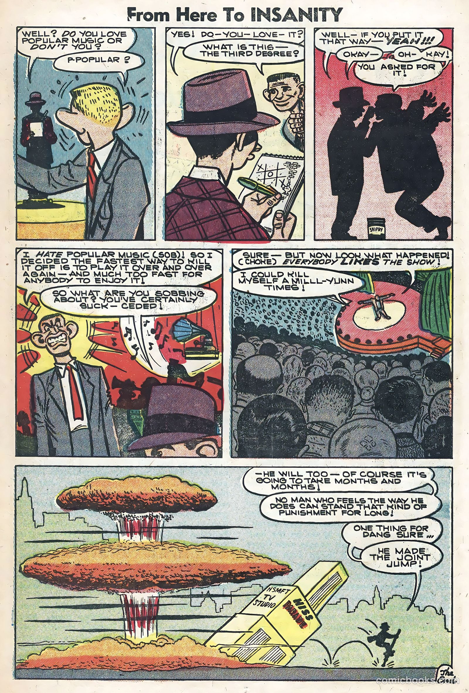 From Here to Insanity #9 (1955) — page 12 of 35