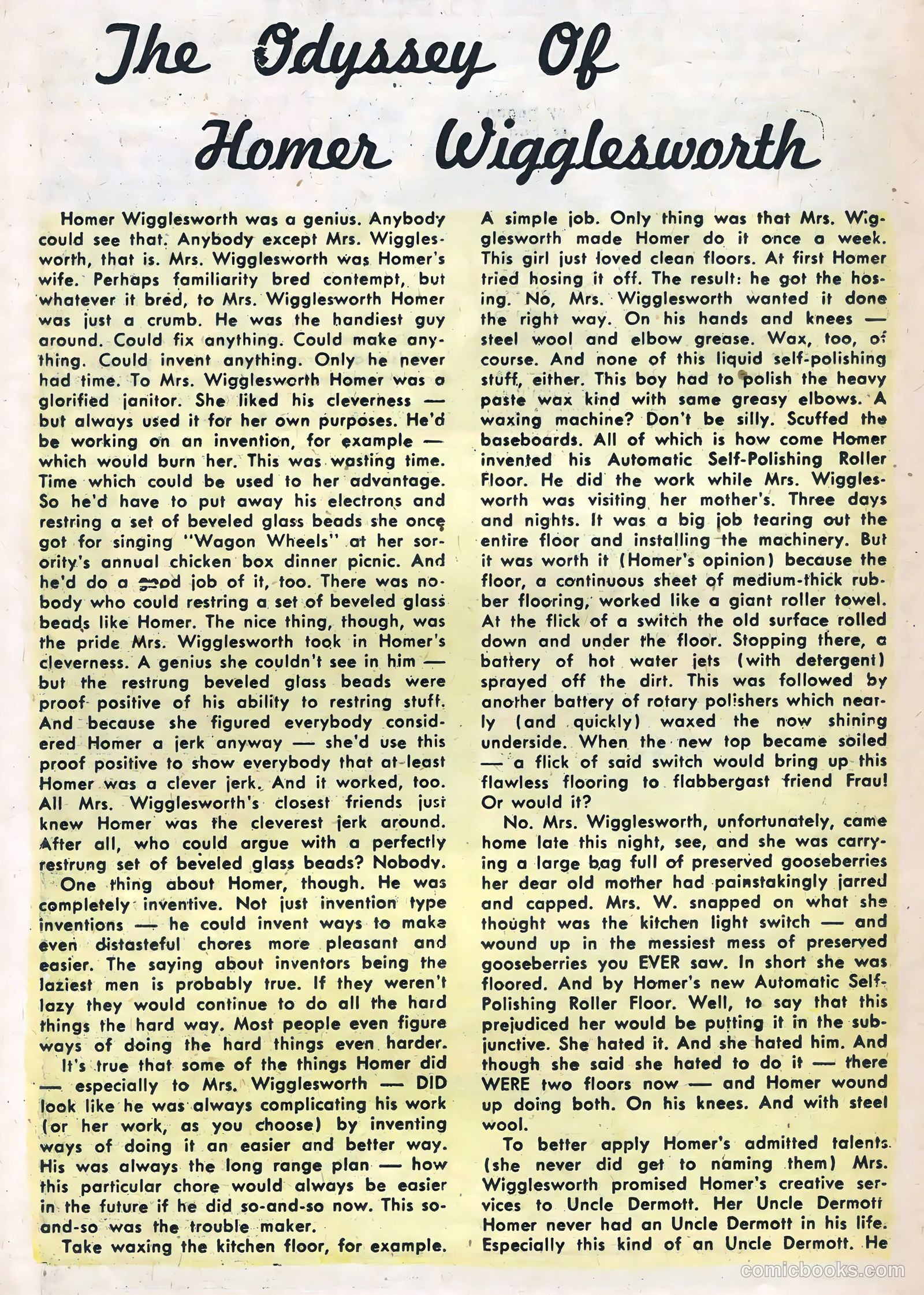 From Here to Insanity #9 (1955) — page 13 of 35