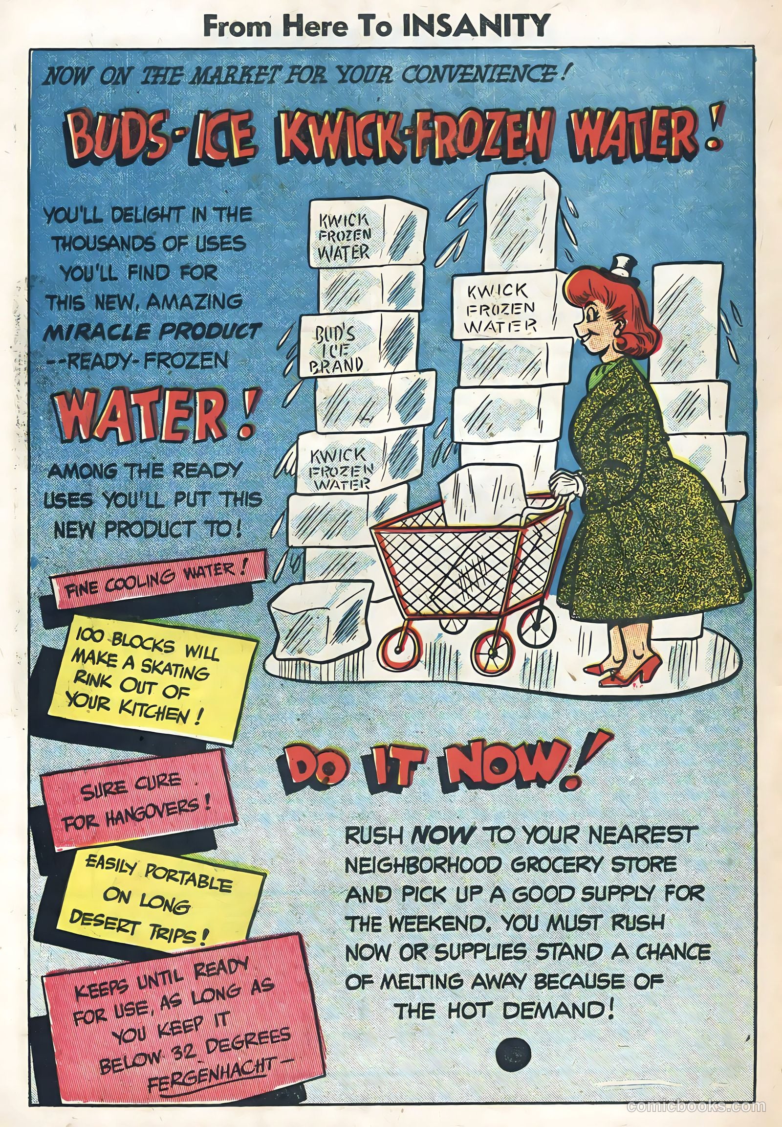 From Here to Insanity #9 (1955) — page 15 of 35