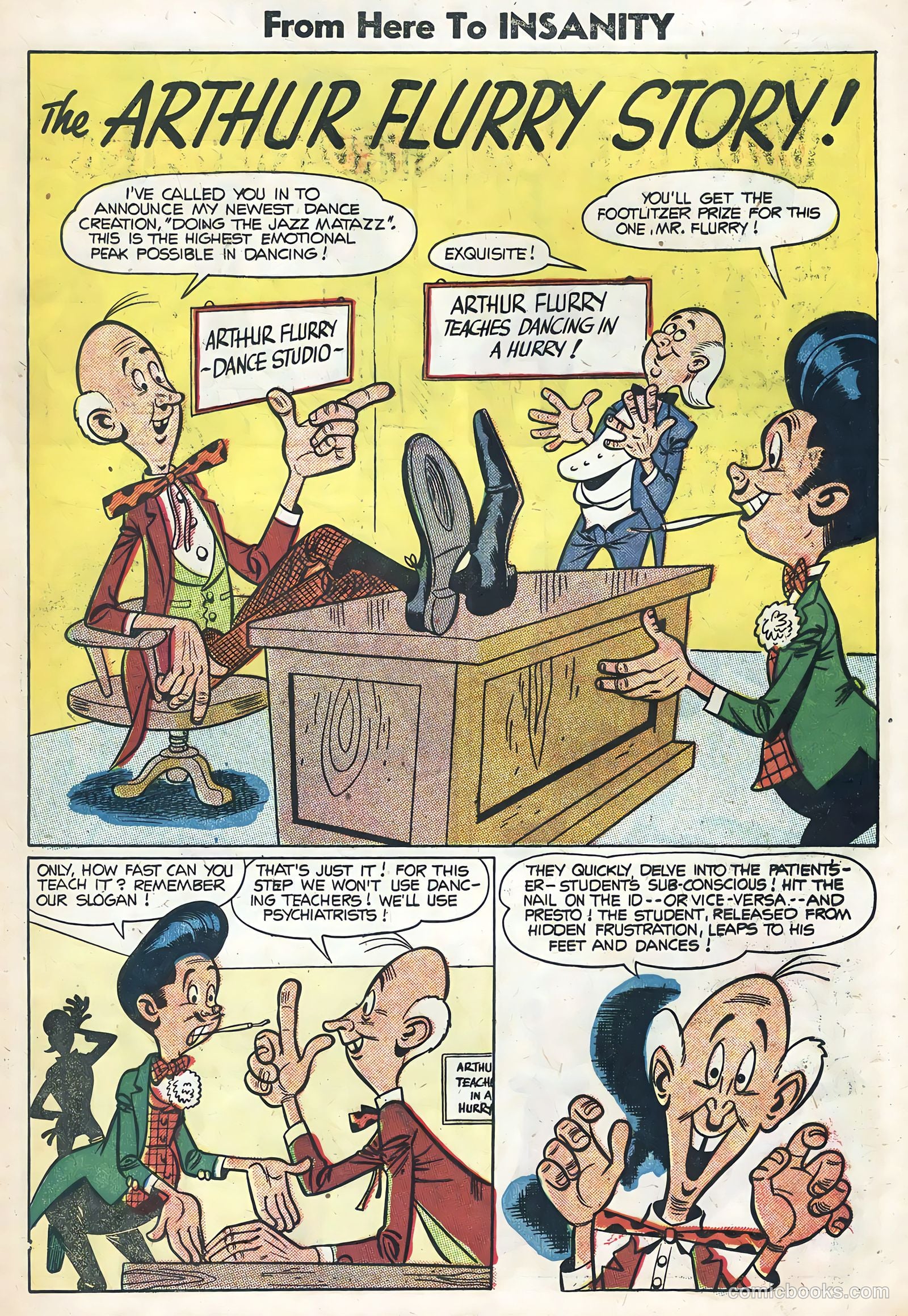 From Here to Insanity #9 (1955) — page 16 of 35