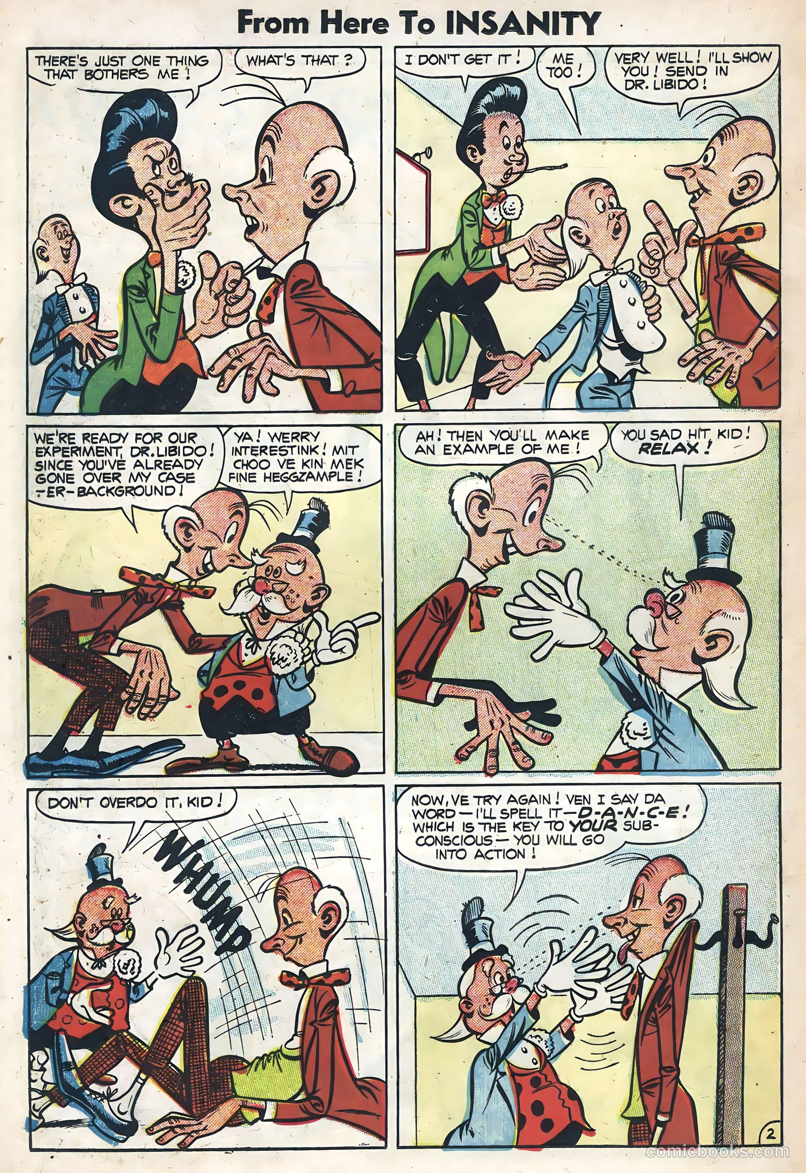 From Here to Insanity #9 (1955) — page 17 of 35