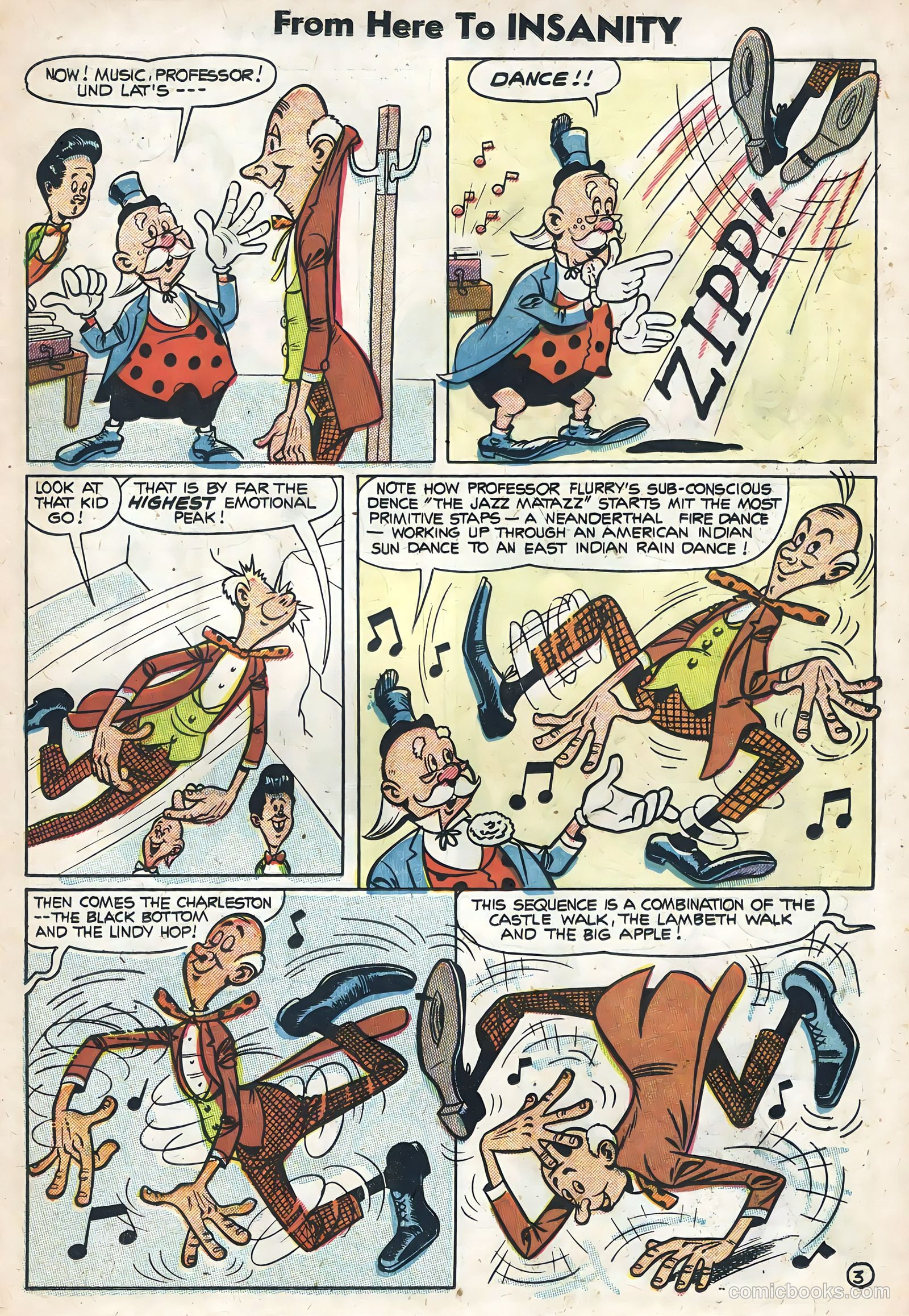 From Here to Insanity #9 (1955) — page 18 of 35