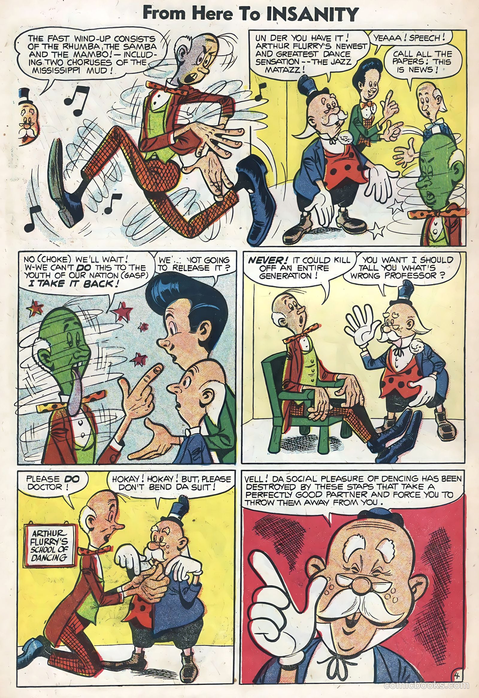 From Here to Insanity #9 (1955) — page 19 of 35