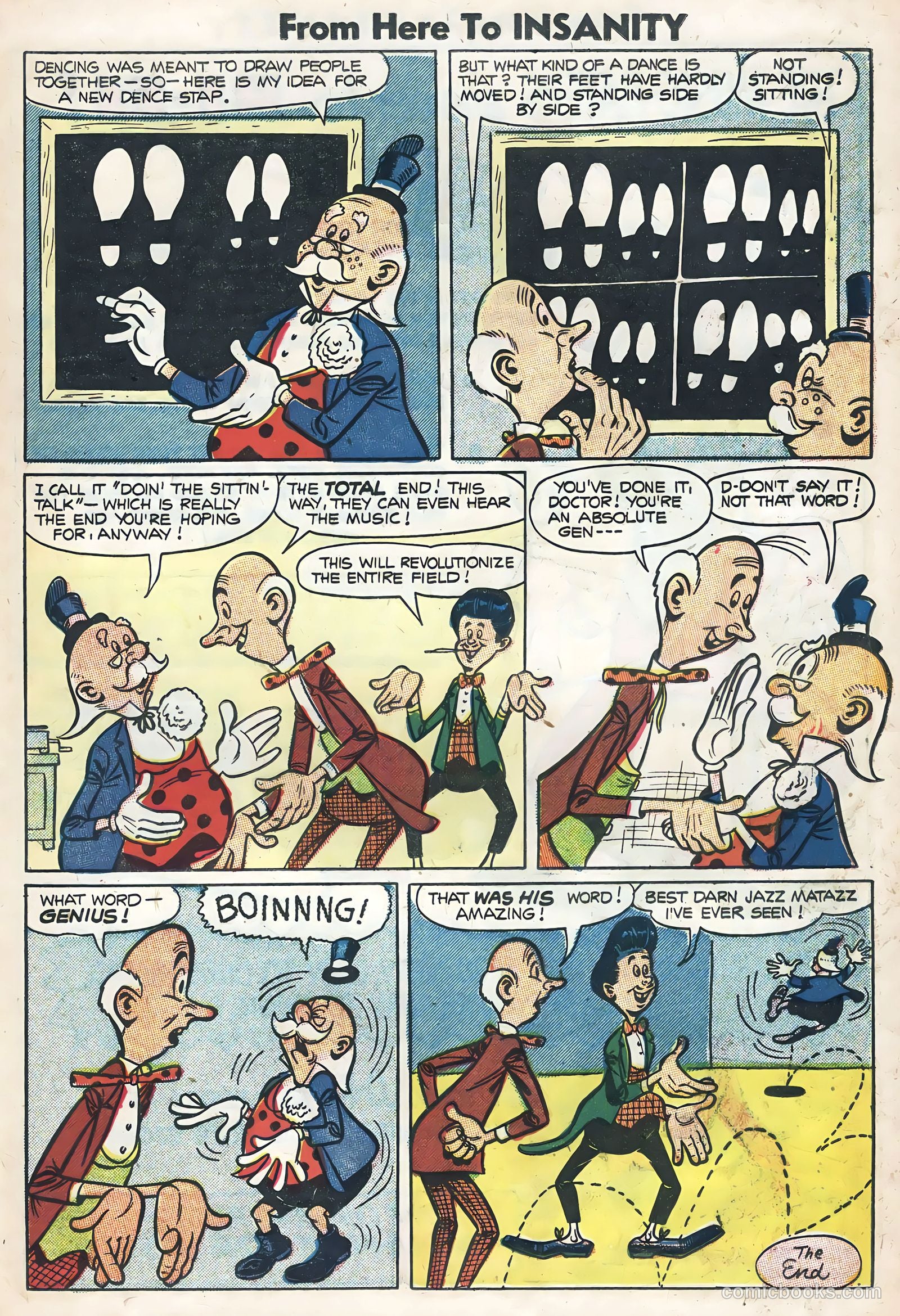 From Here to Insanity #9 (1955) — page 20 of 35