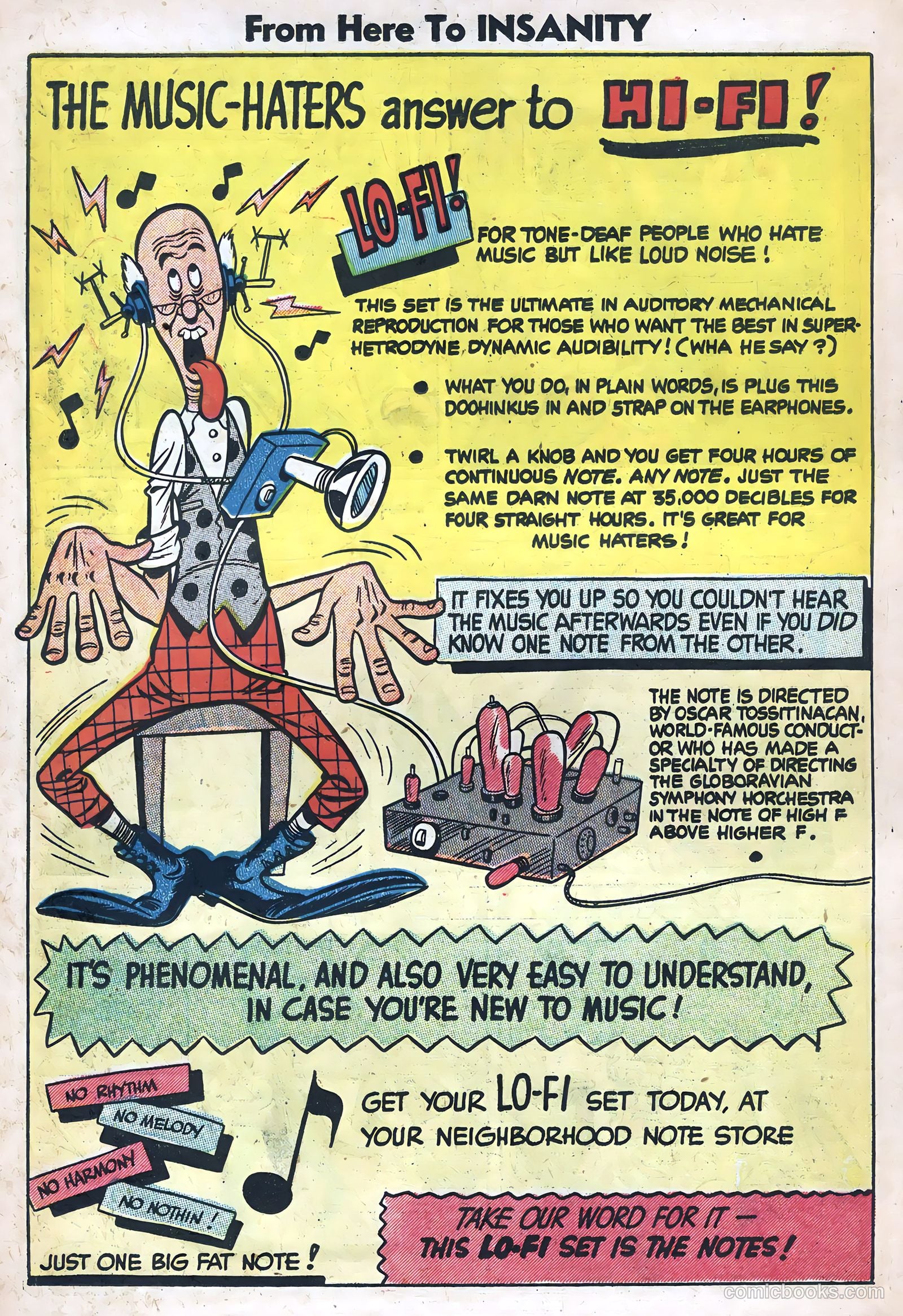 From Here to Insanity #9 (1955) — page 21 of 35