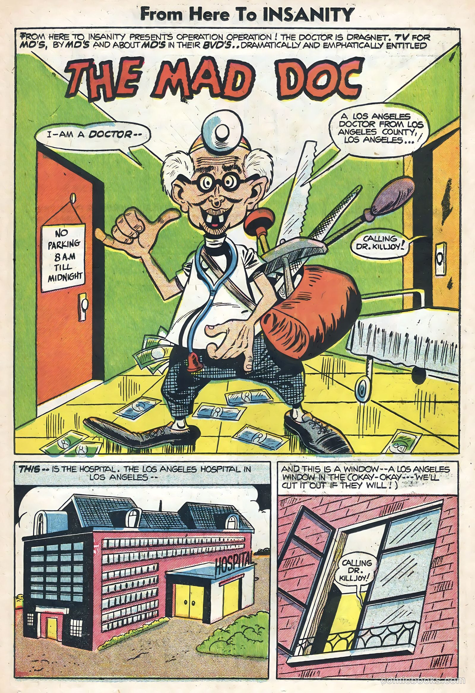 From Here to Insanity #9 (1955) — page 22 of 35