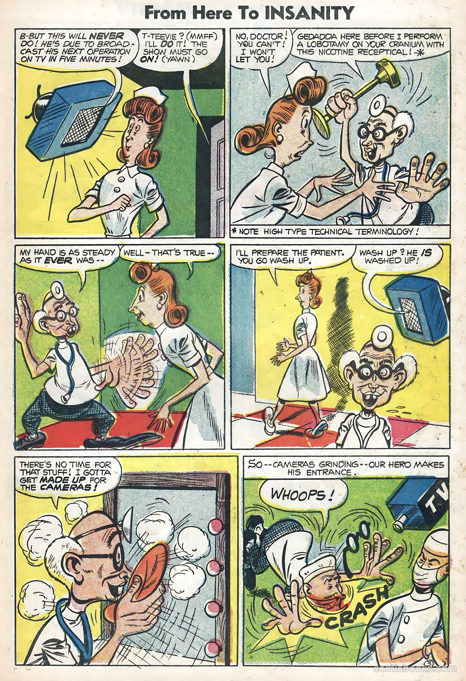 From Here to Insanity #9 (1955) — page 24 of 35
