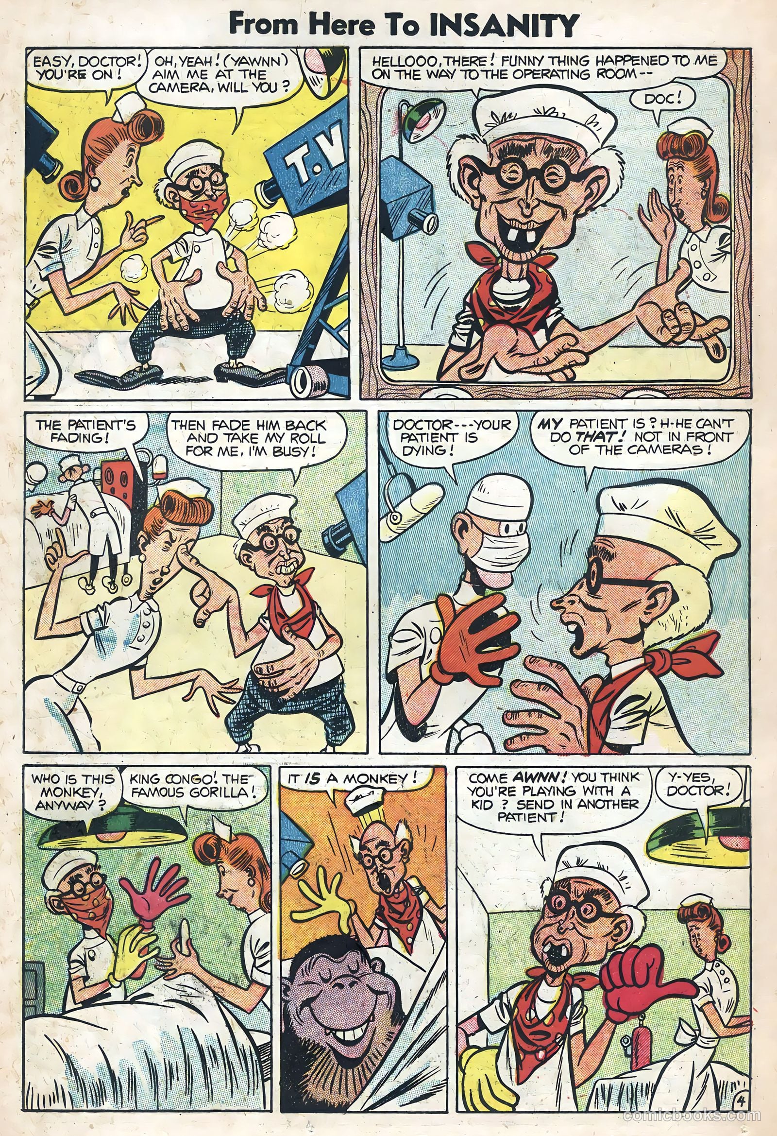 From Here to Insanity #9 (1955) — page 25 of 35