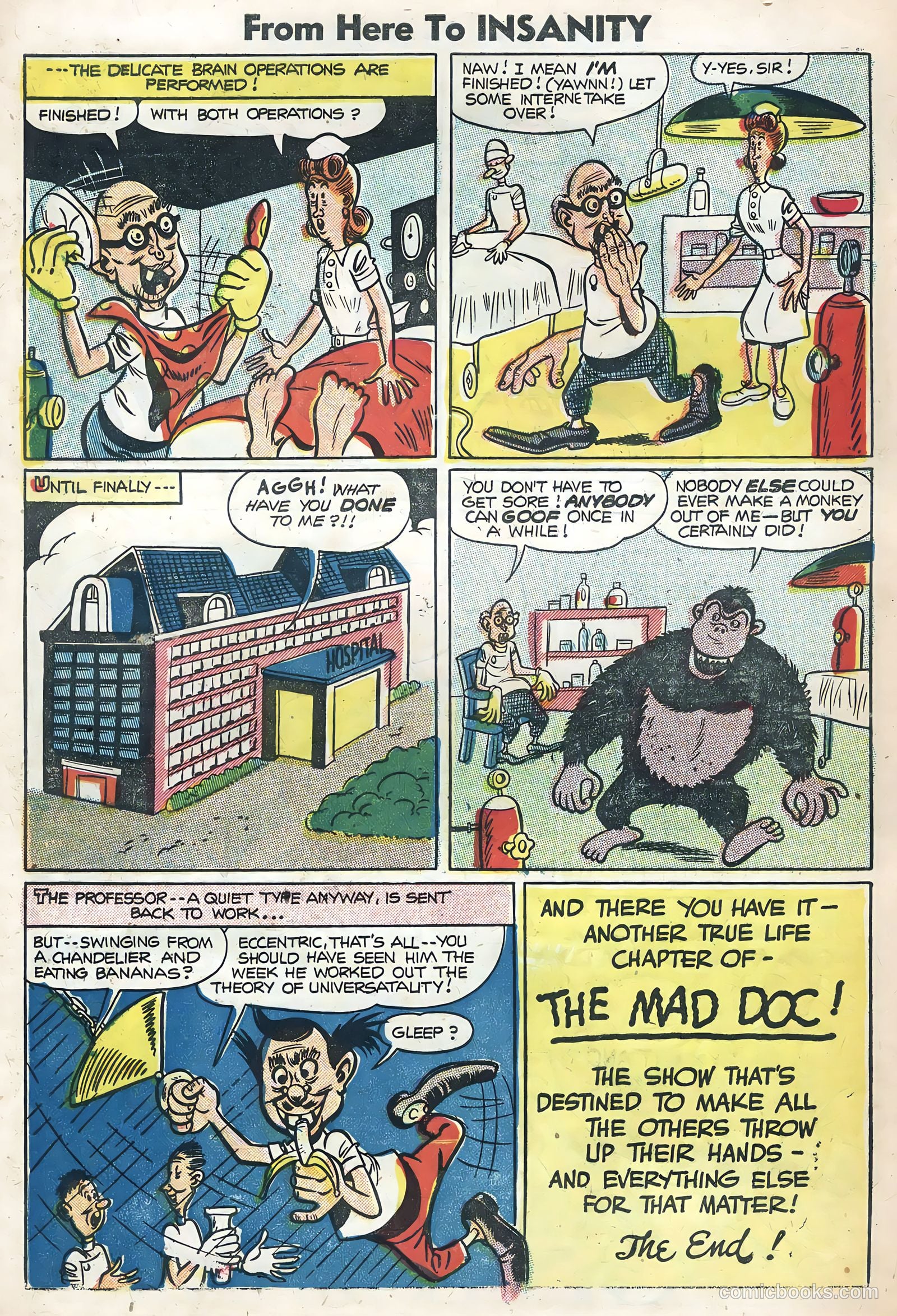 From Here to Insanity #9 (1955) — page 27 of 35