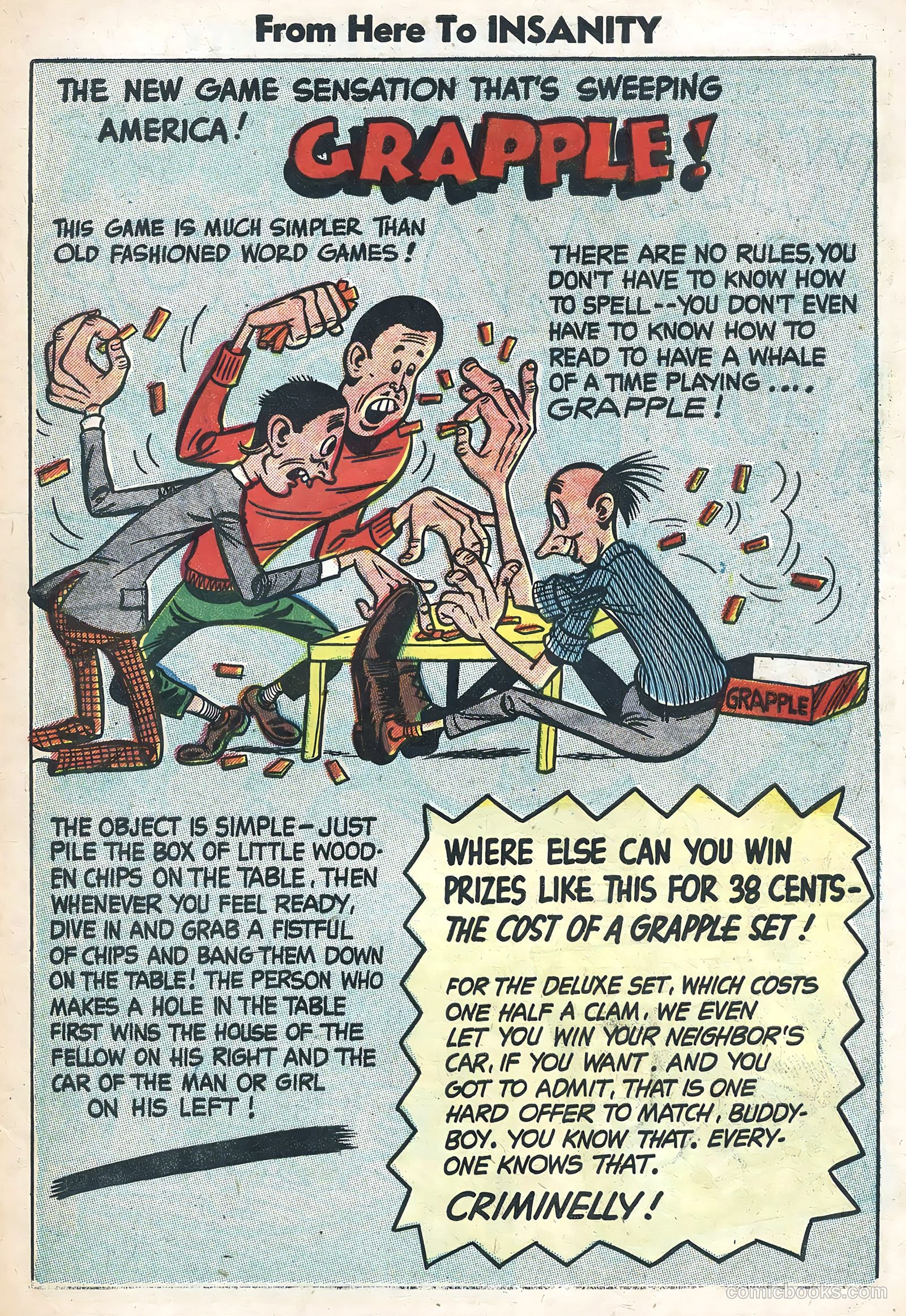 From Here to Insanity #9 (1955) — page 28 of 35