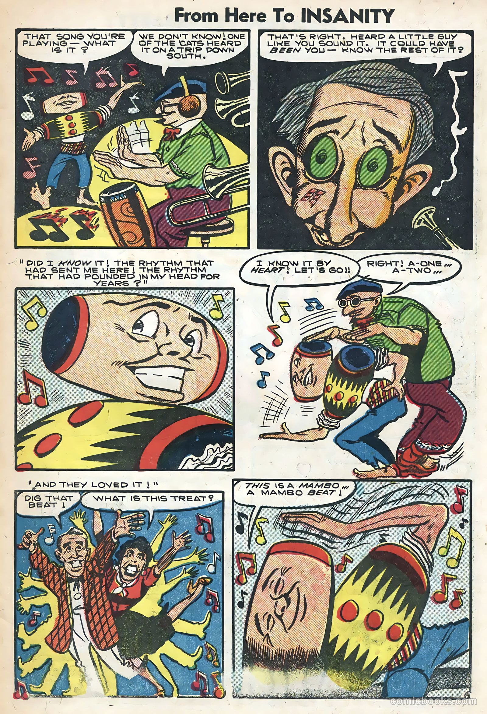 From Here to Insanity #9 (1955) — page 32 of 35