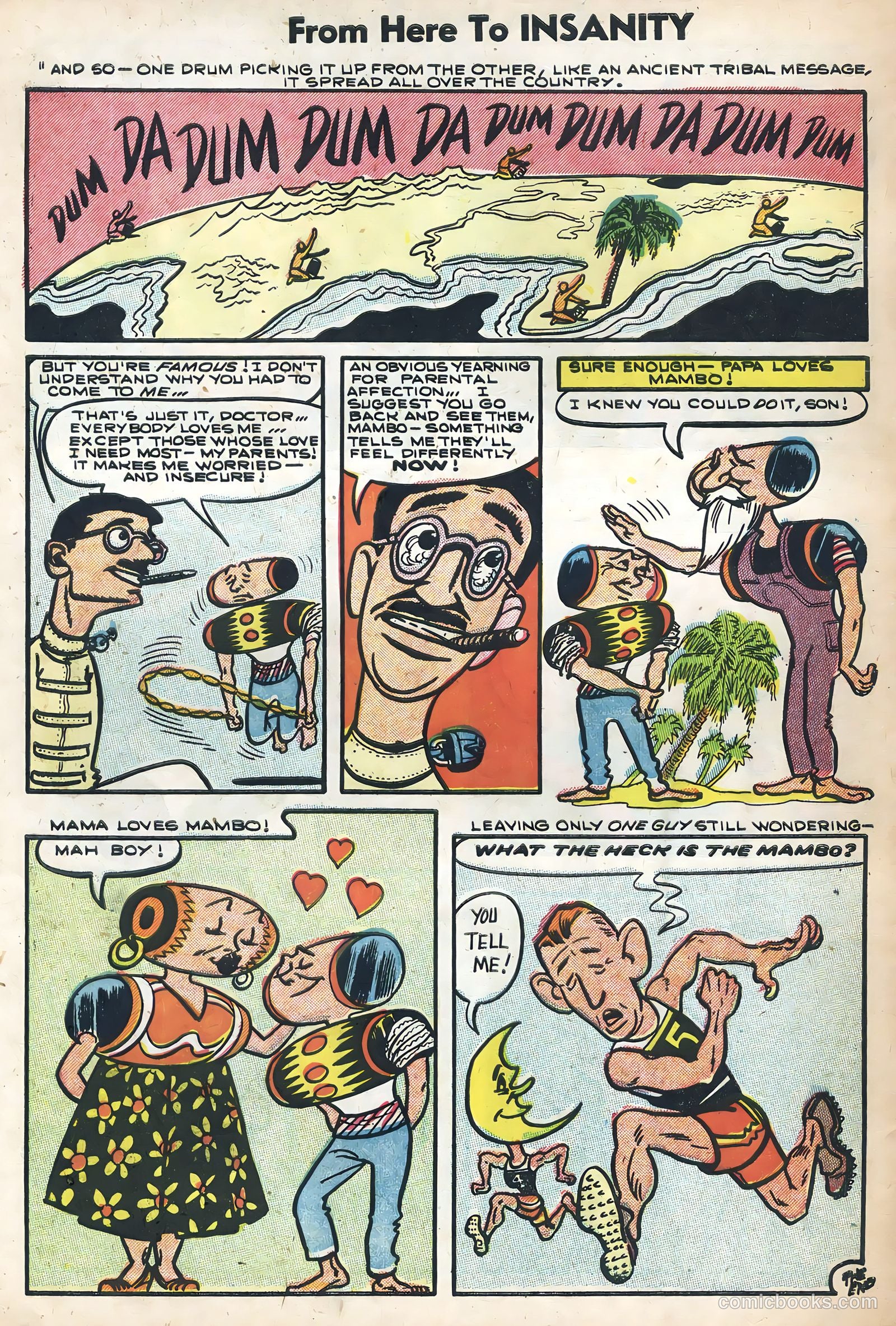 From Here to Insanity #9 (1955) — page 33 of 35