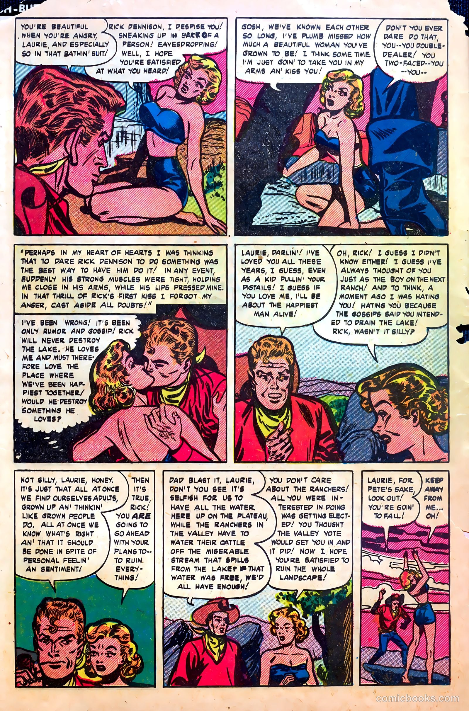 Frontier Romances #1 (1949) — page 4 of 36