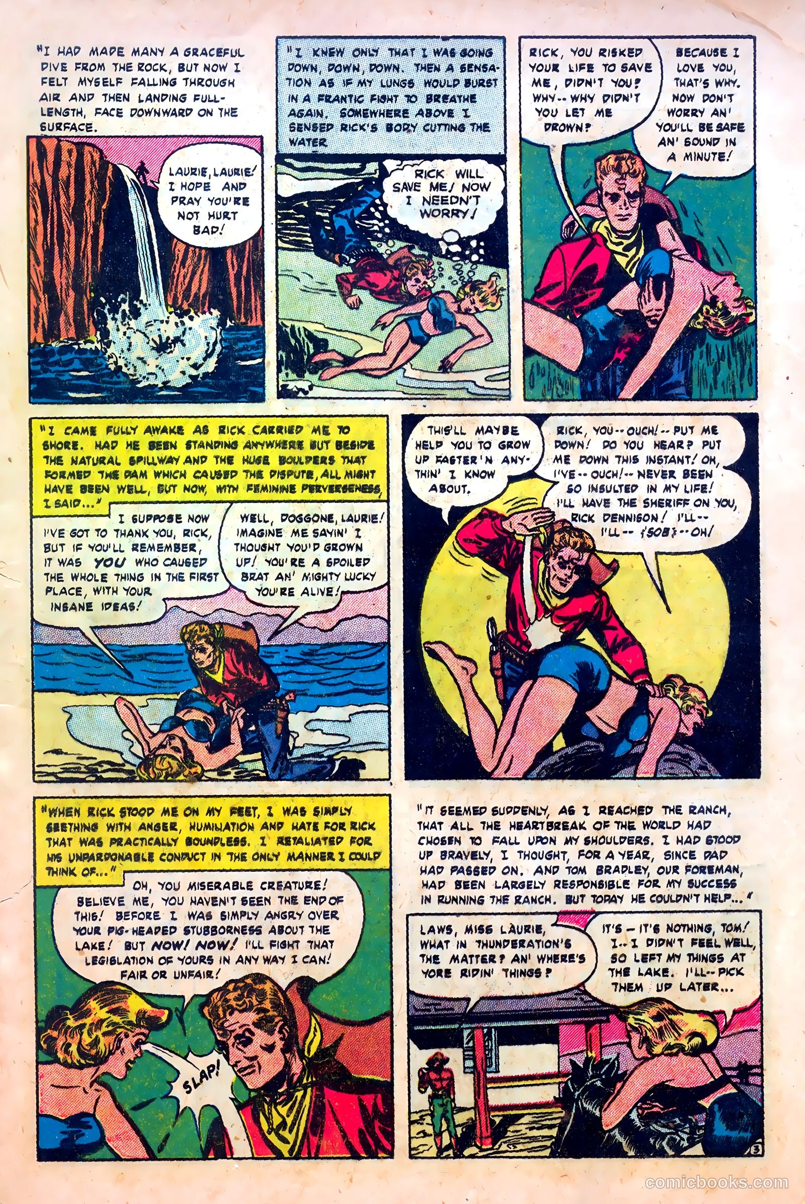 Frontier Romances #1 (1949) — page 5 of 36
