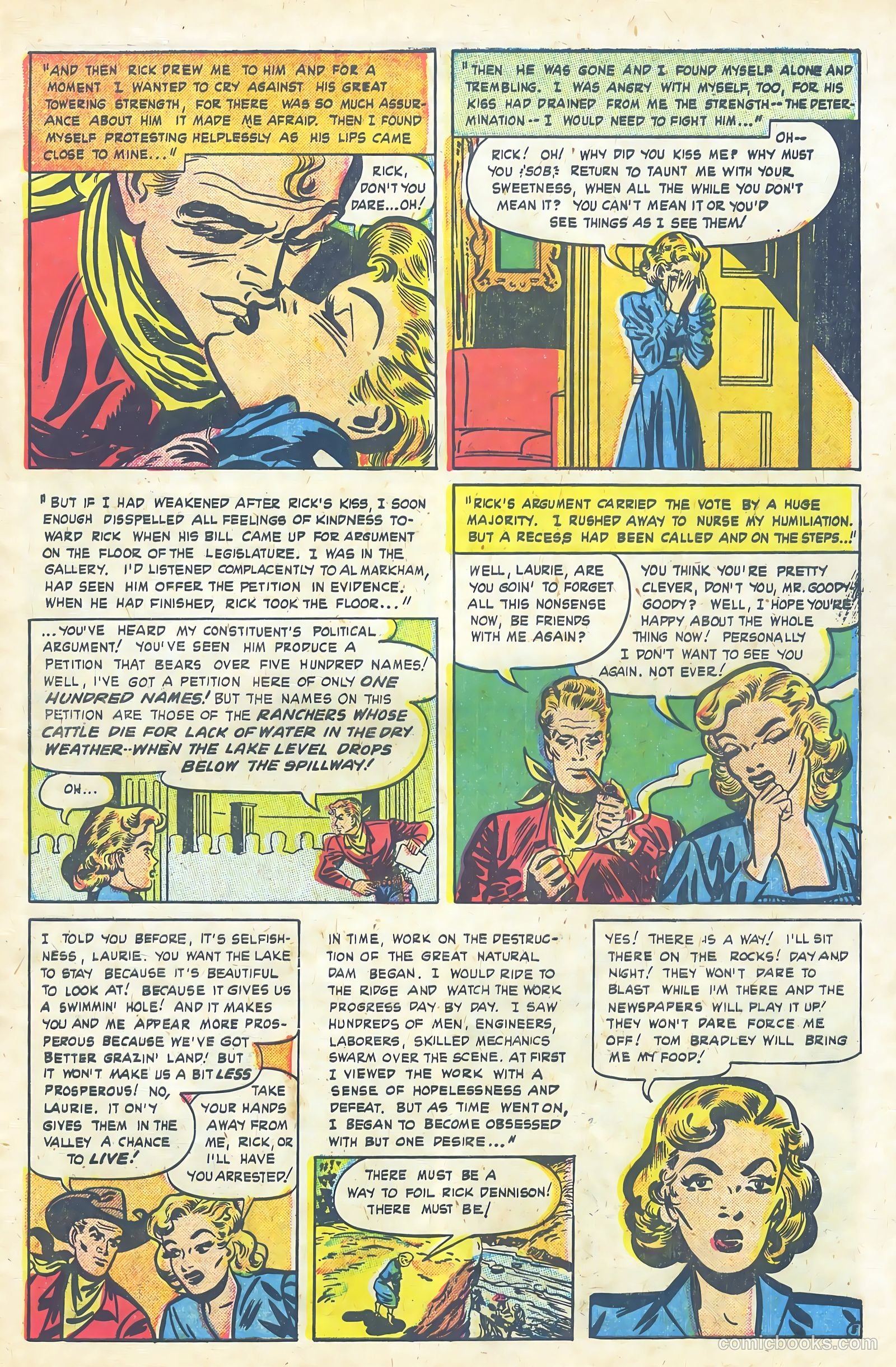 Frontier Romances #1 (1958) — page 7 of 36