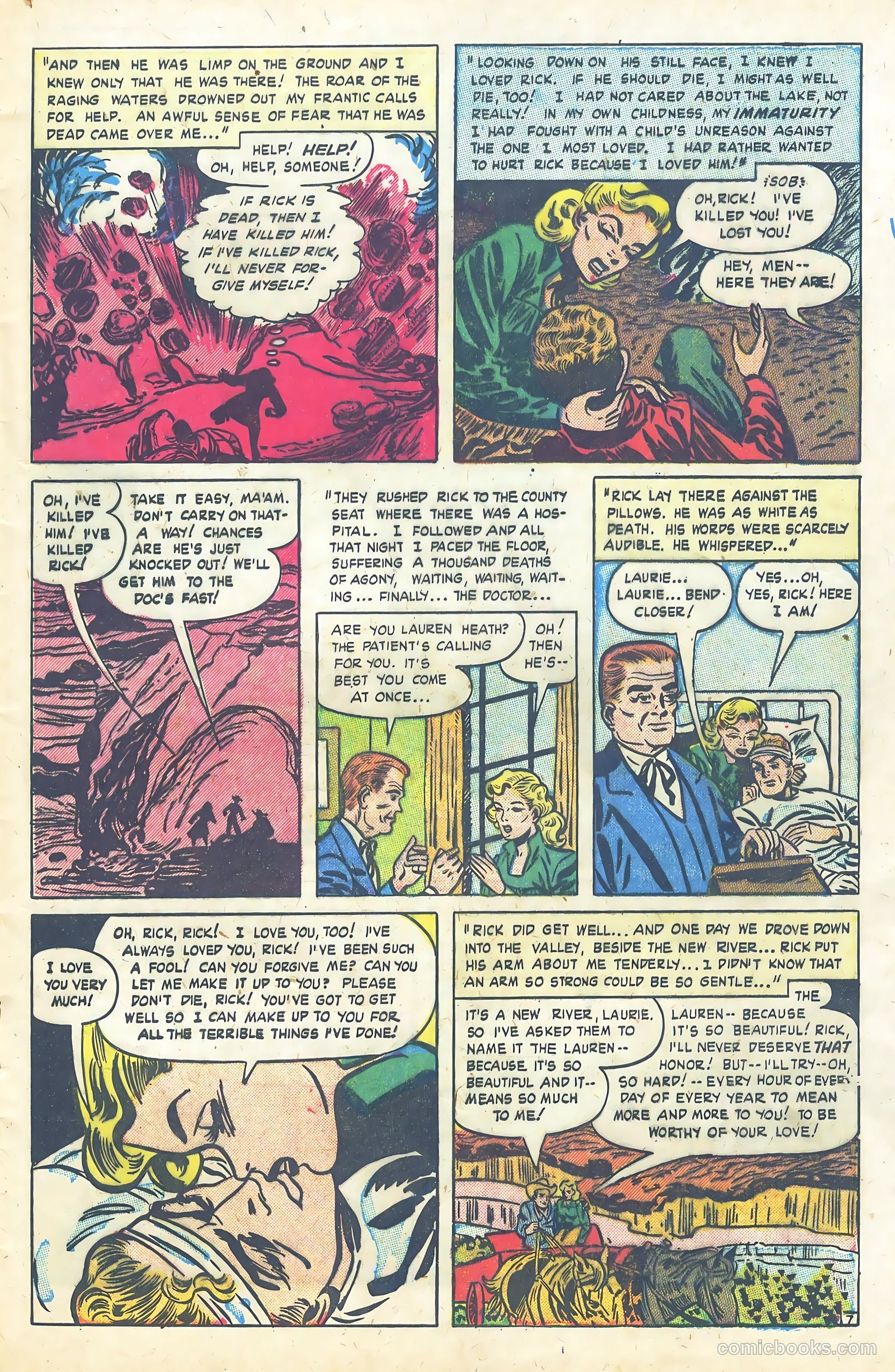 Frontier Romances #1 (1958) — page 9 of 36