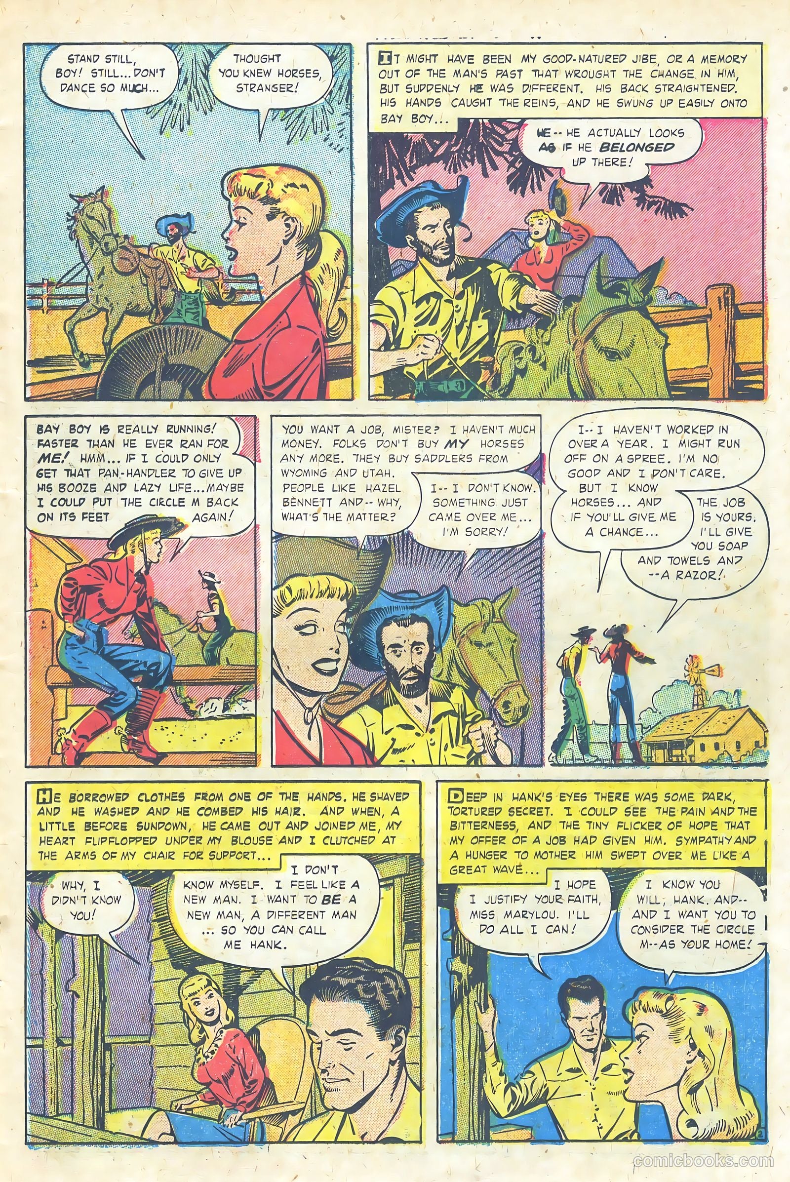 Frontier Romances #1 (1958) — page 11 of 36