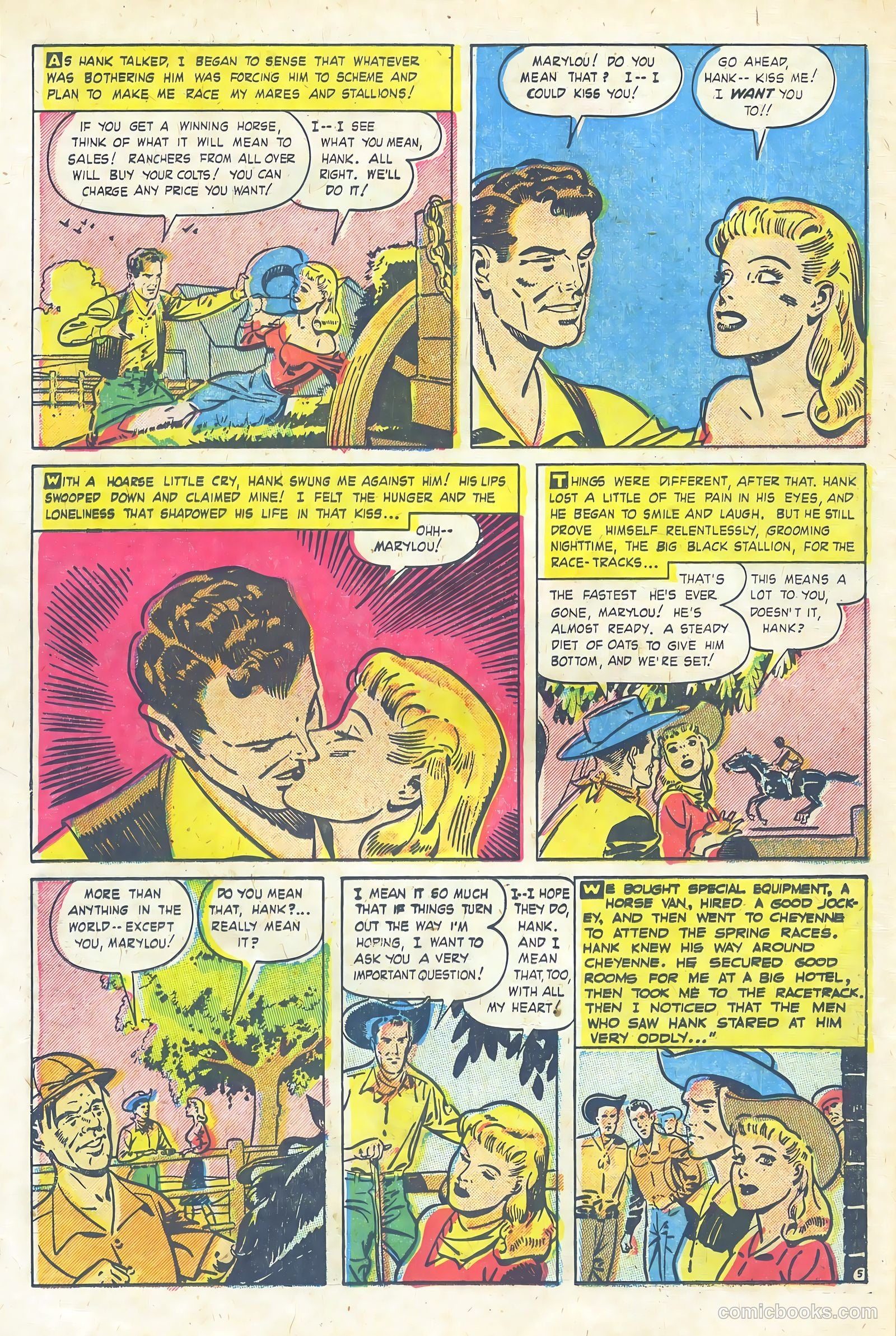 Frontier Romances #1 (1958) — page 14 of 36