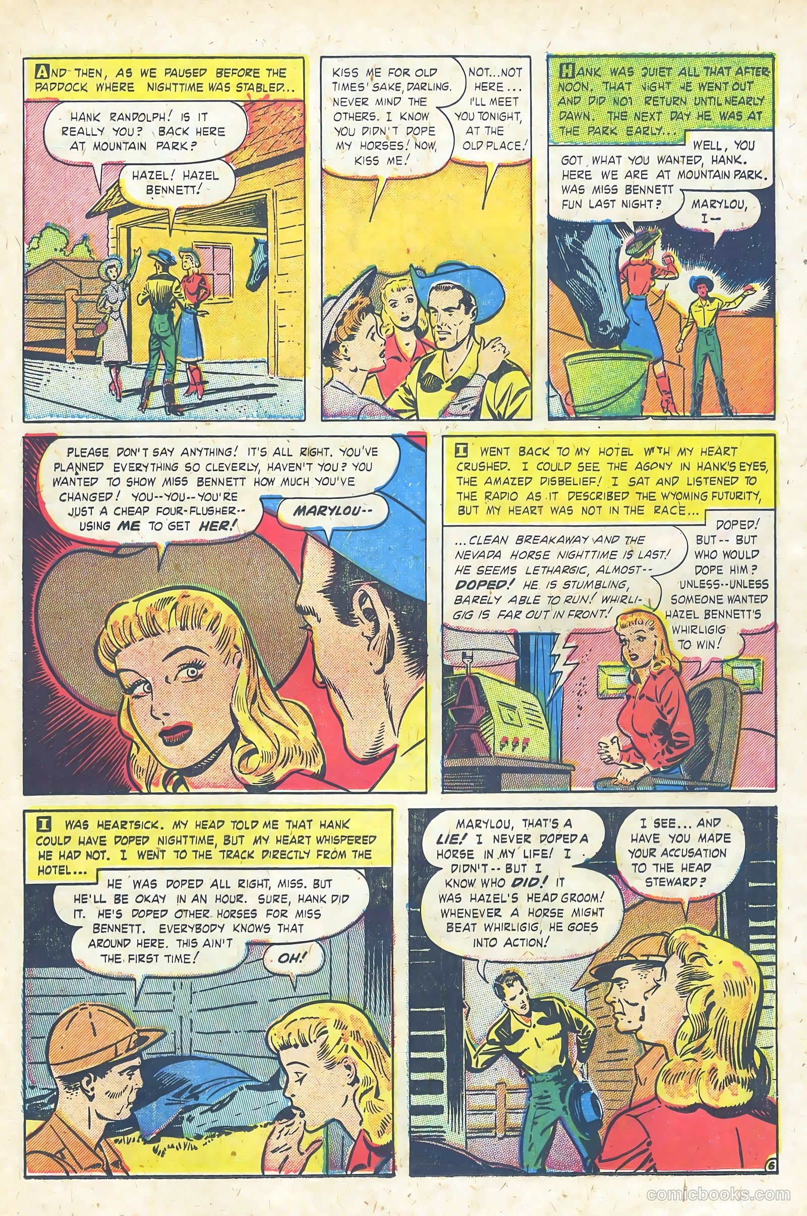 Frontier Romances #1 (1958) — page 15 of 36