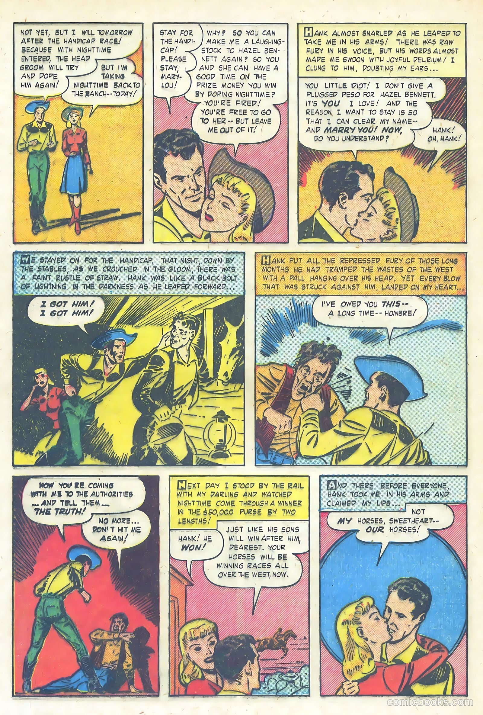 Frontier Romances #1 (1958) — page 16 of 36