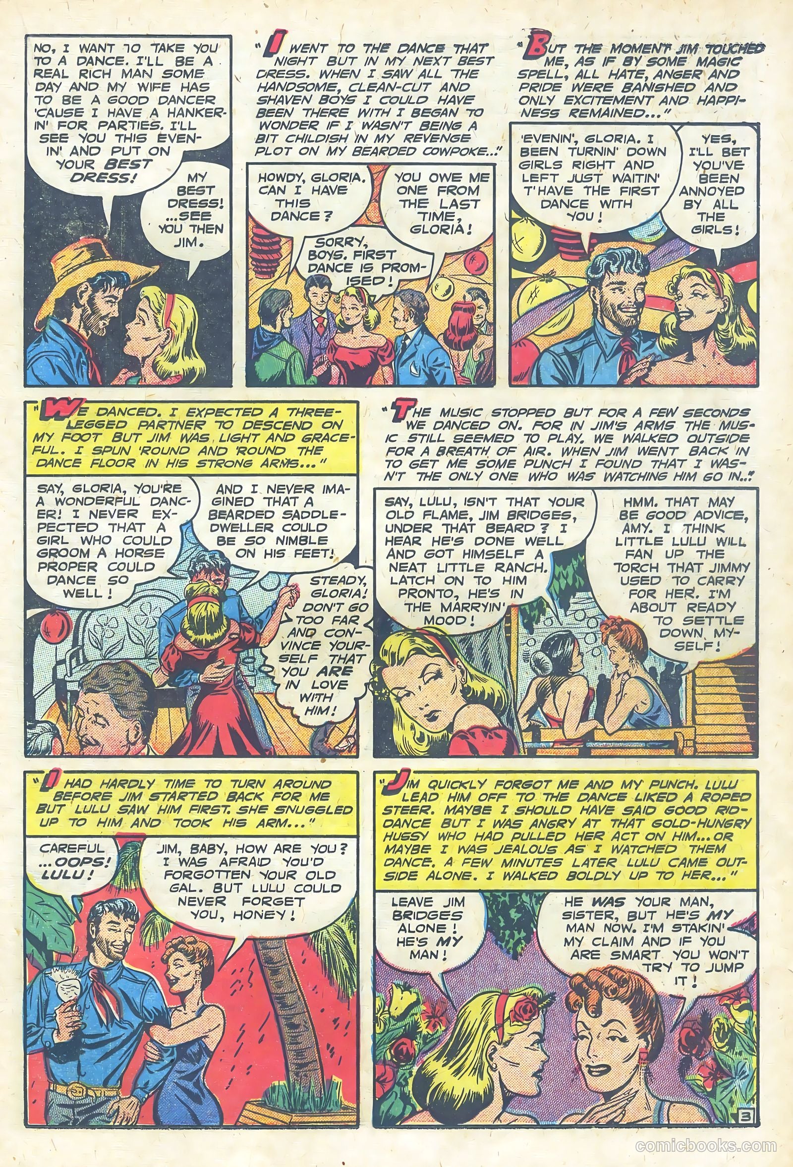 Frontier Romances #1 (1958) — page 19 of 36