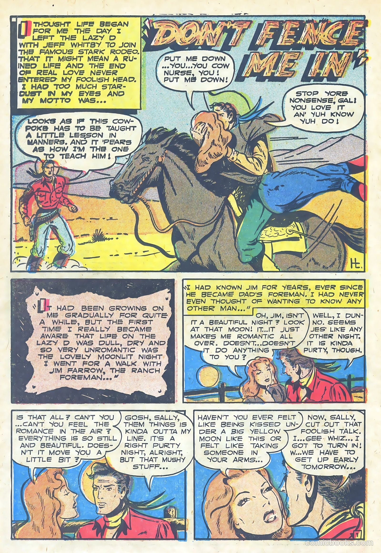 Frontier Romances #1 (1958) — page 26 of 36
