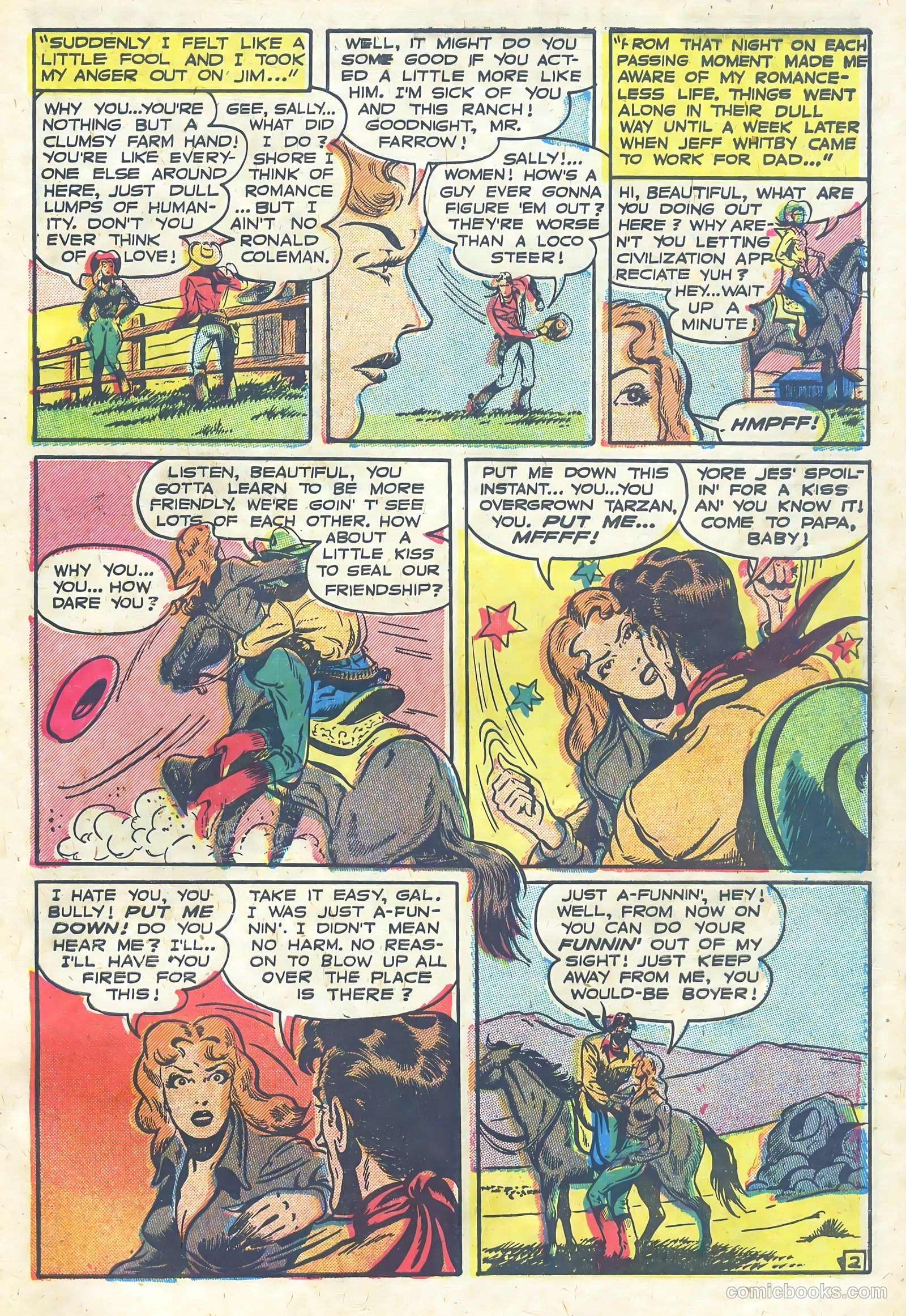 Frontier Romances #1 (1958) — page 27 of 36