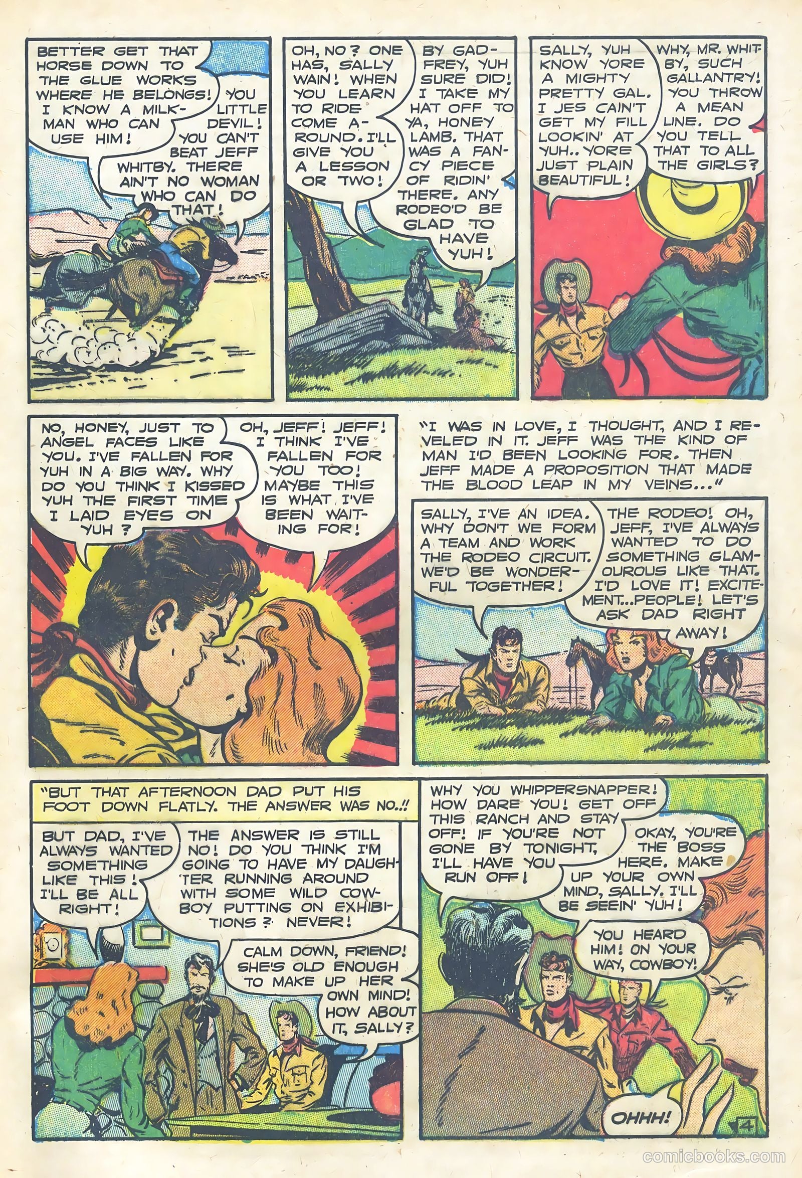 Frontier Romances #1 (1958) — page 29 of 36