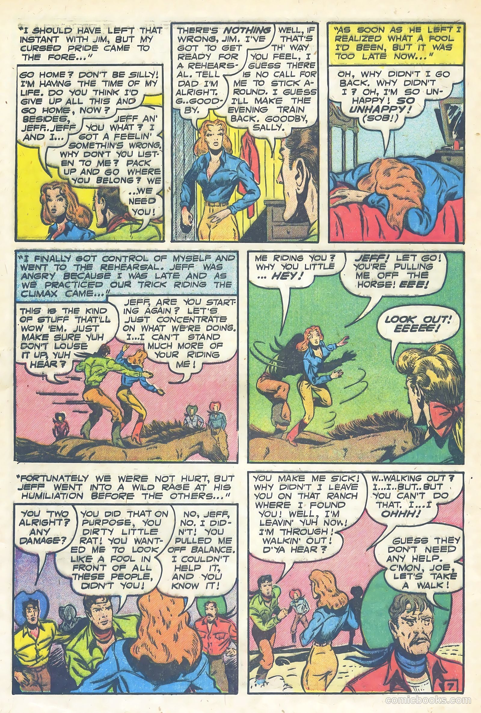 Frontier Romances #1 (1958) — page 32 of 36