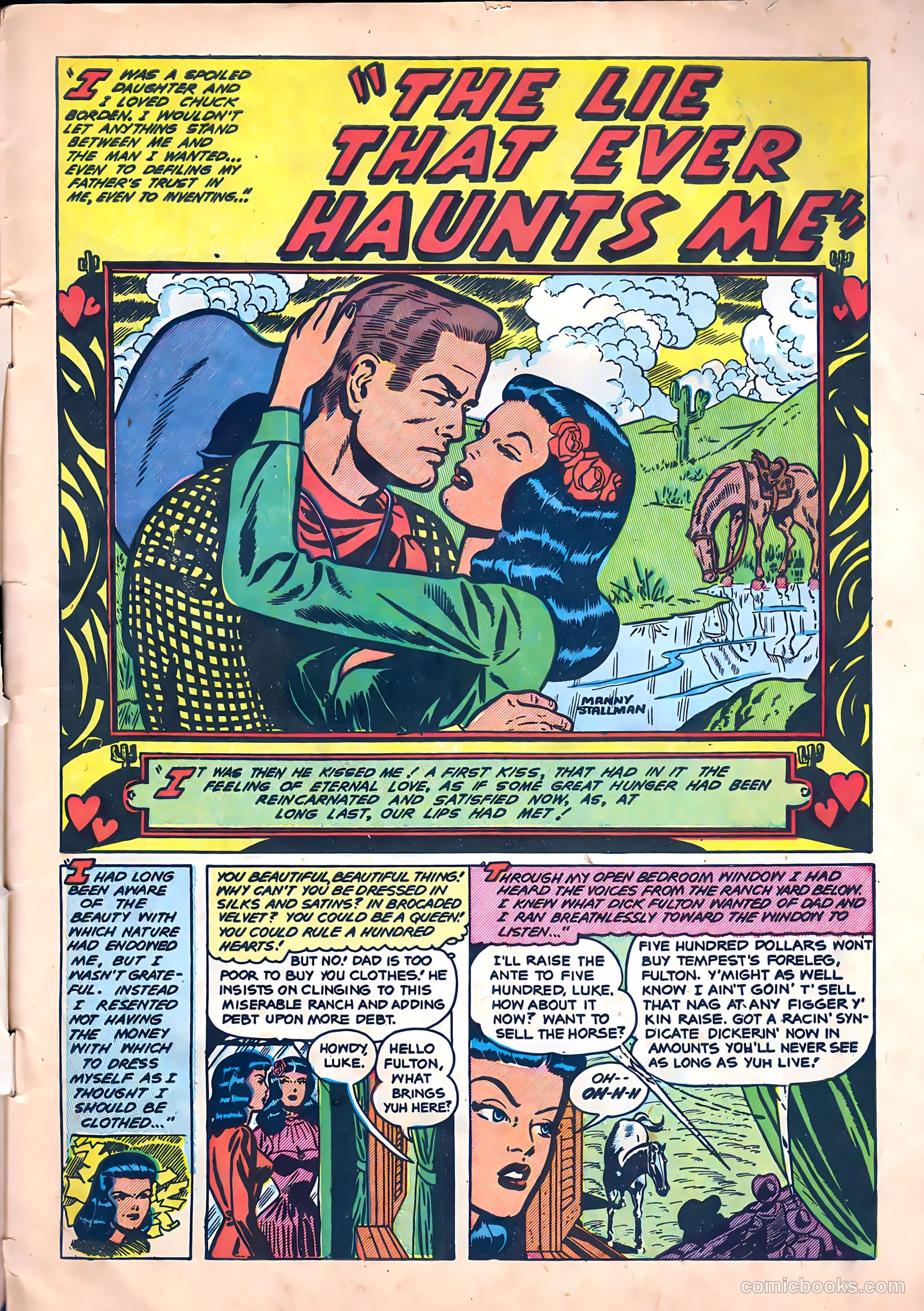 Frontier Romances #2 (1950) — page 3 of 36