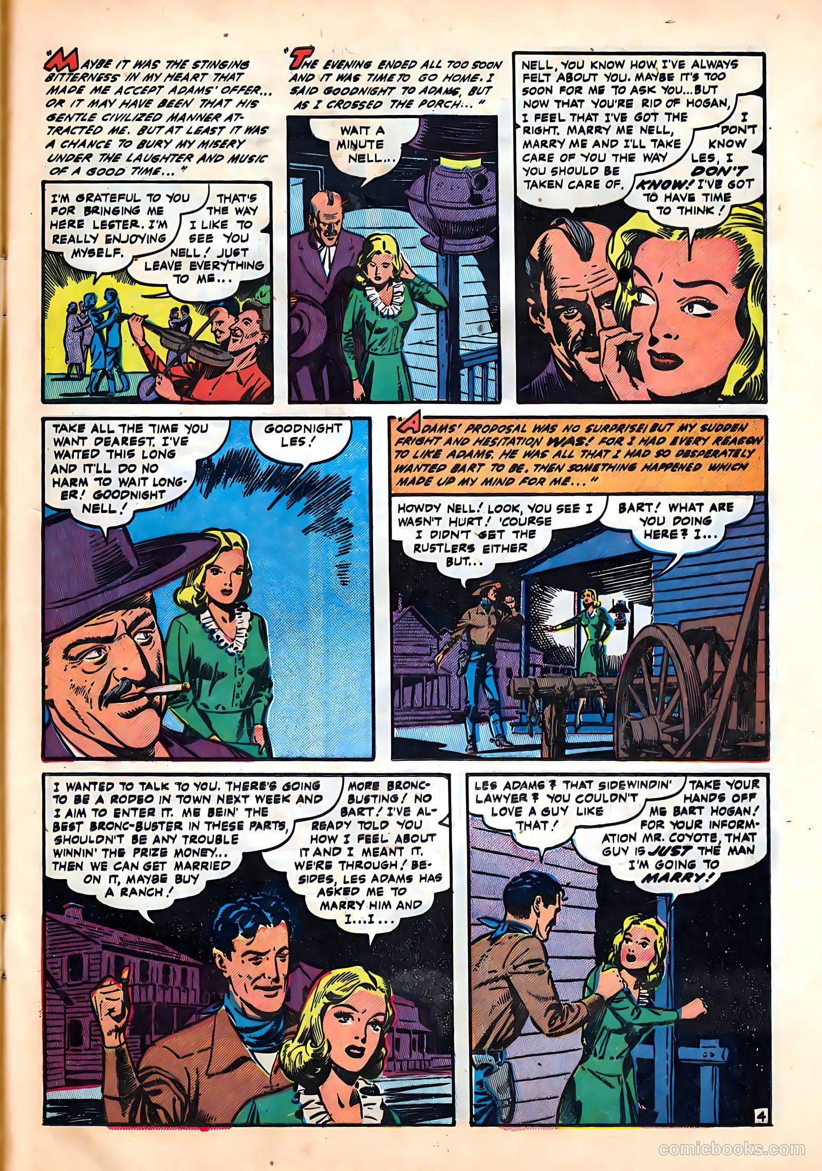 Frontier Romances #2 (1950) — page 13 of 36