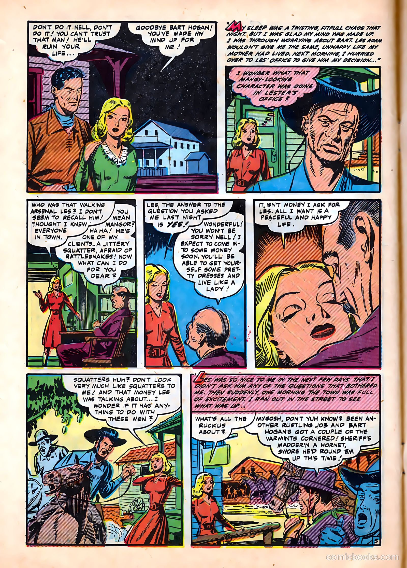 Frontier Romances #2 (1950) — page 14 of 36