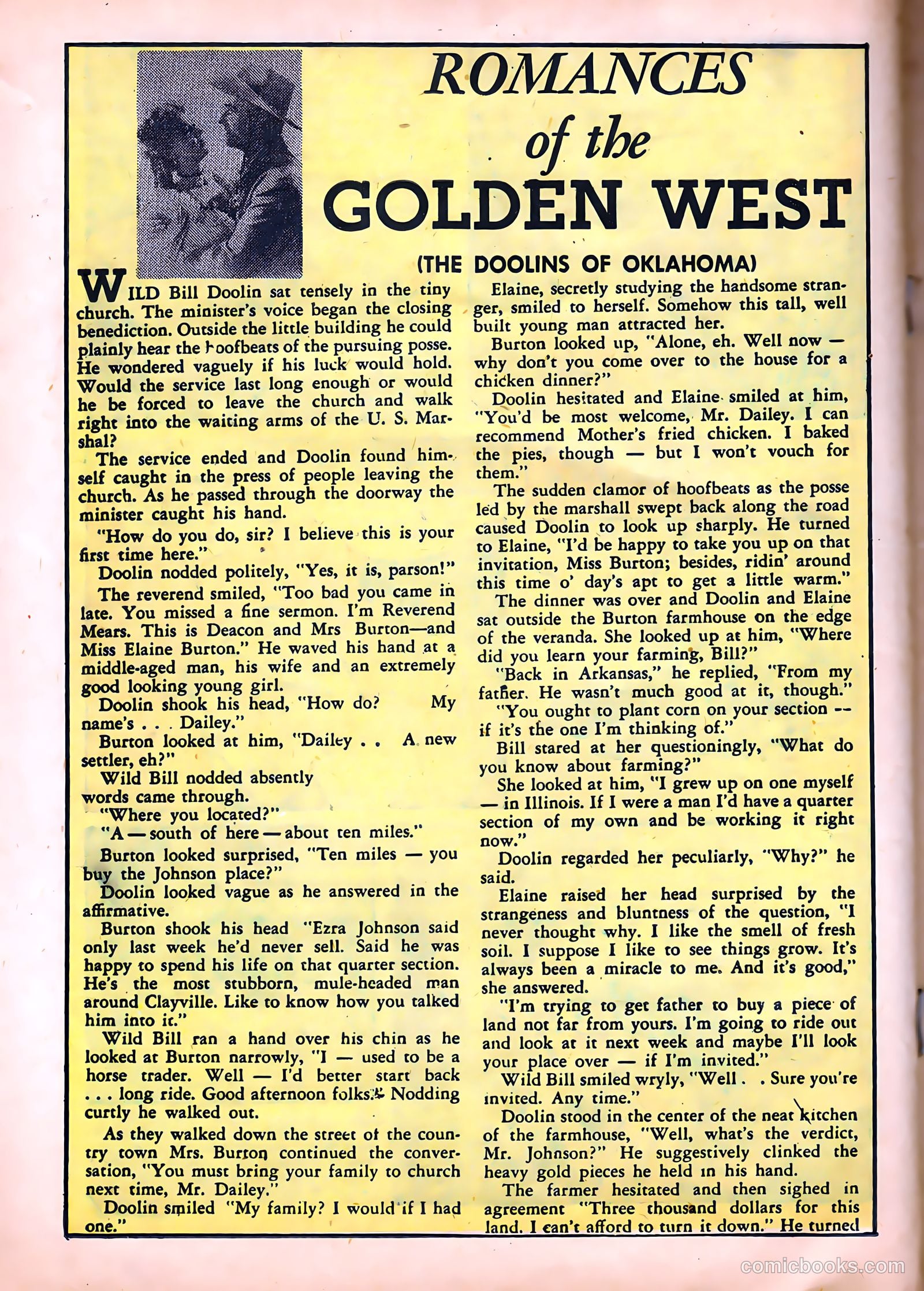 Frontier Romances #2 (1950) — page 18 of 36