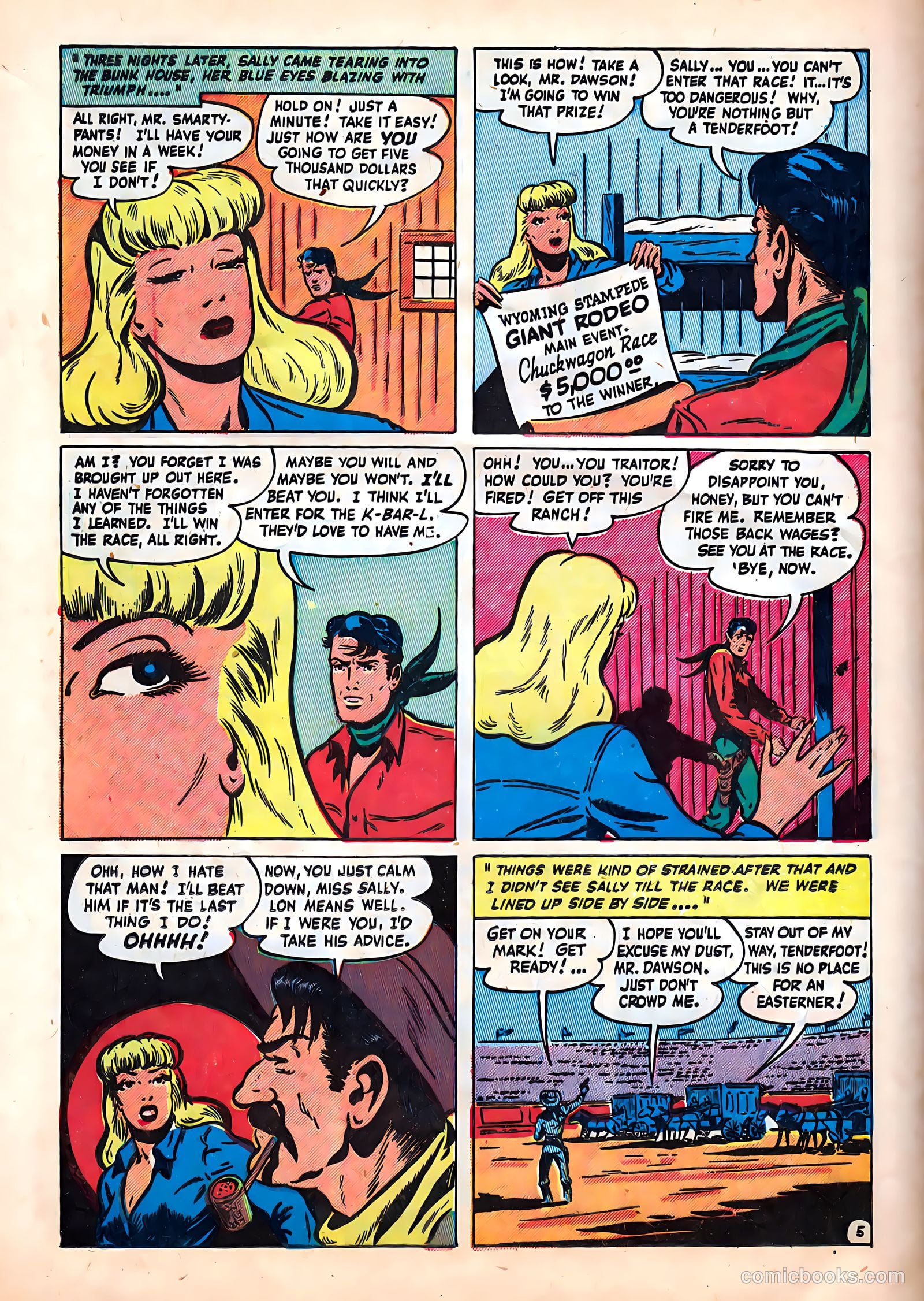 Frontier Romances #2 (1950) — page 24 of 36