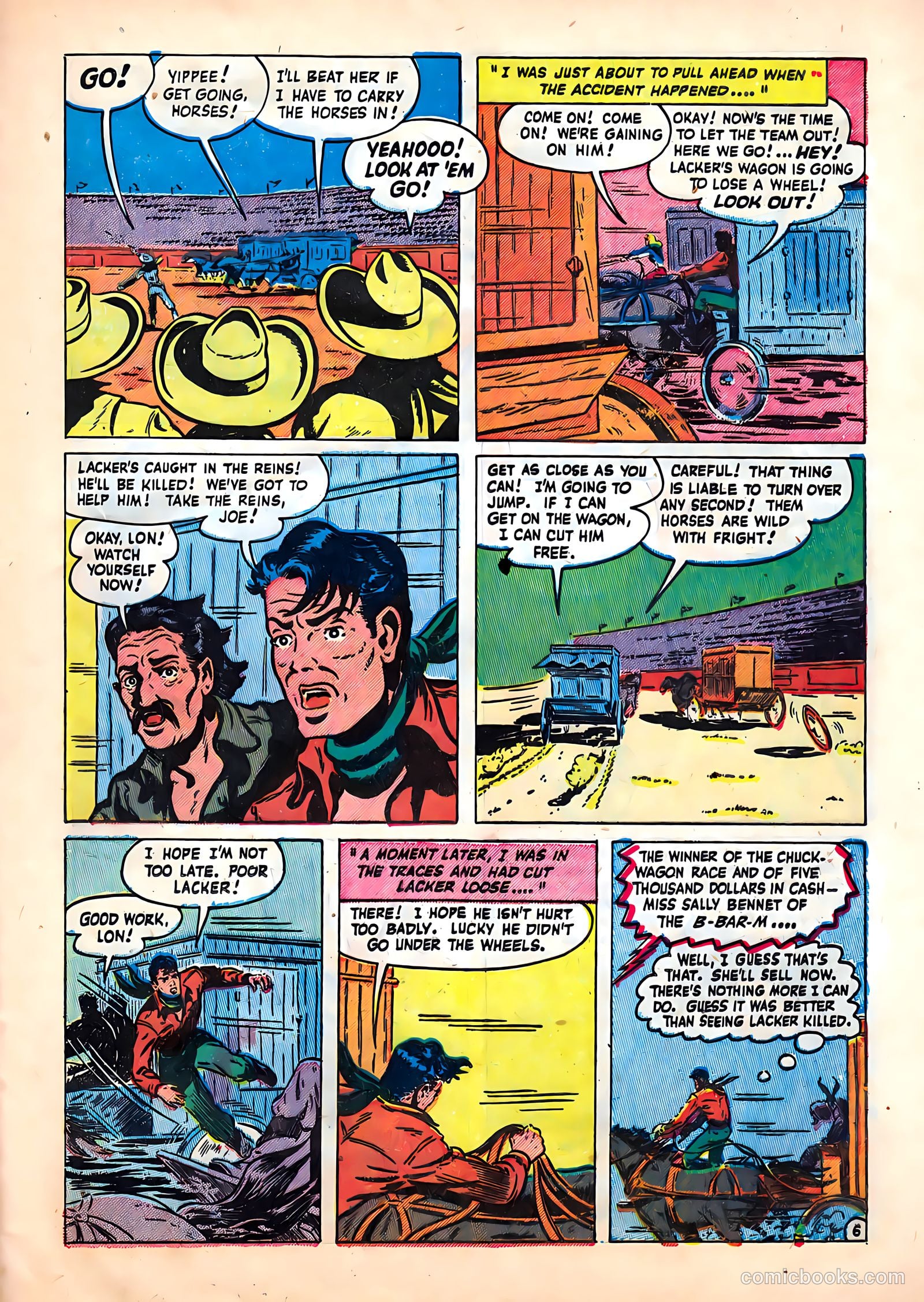 Frontier Romances #2 (1950) — page 25 of 36