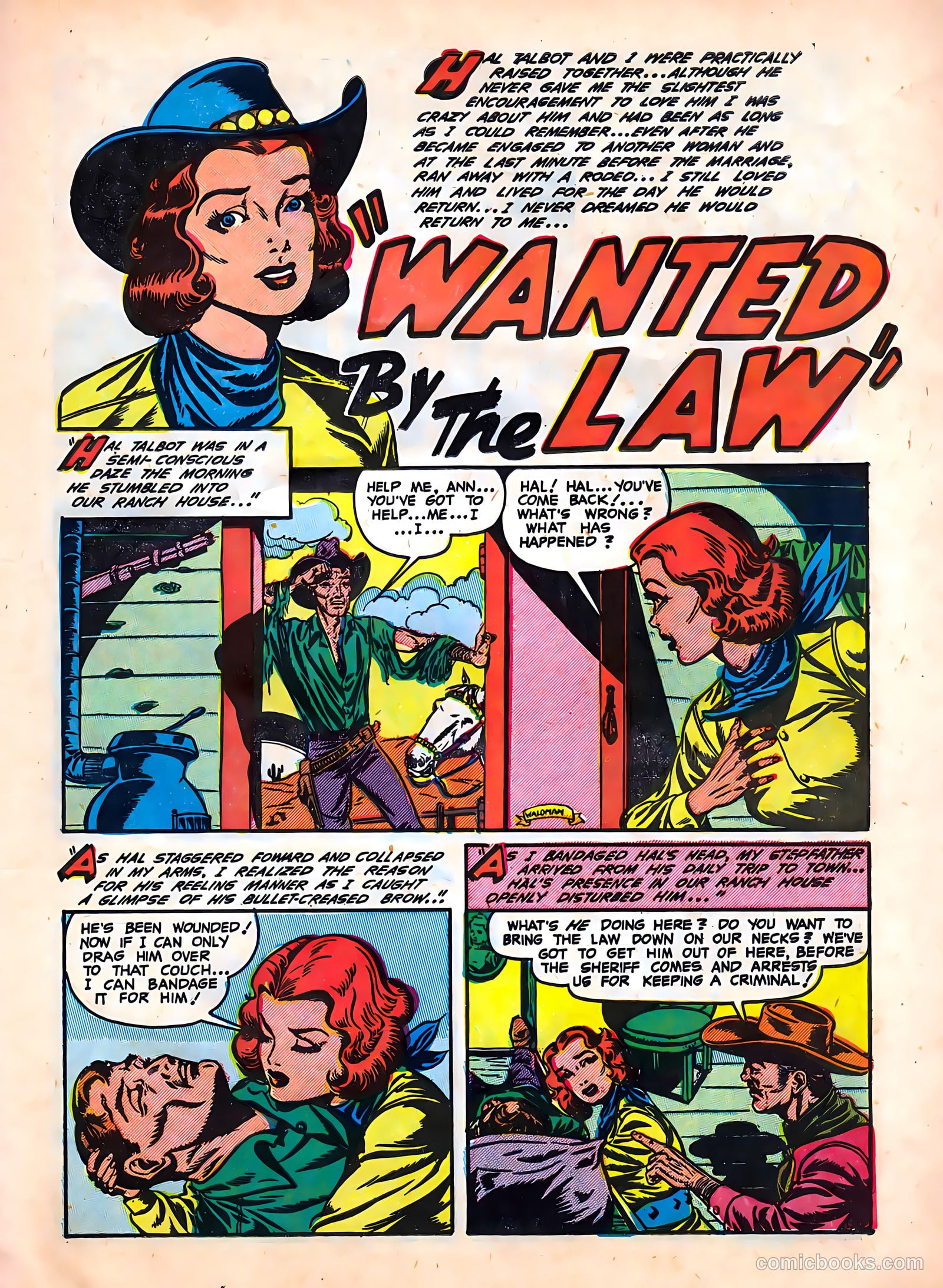 Frontier Romances #2 (1950) — page 27 of 36