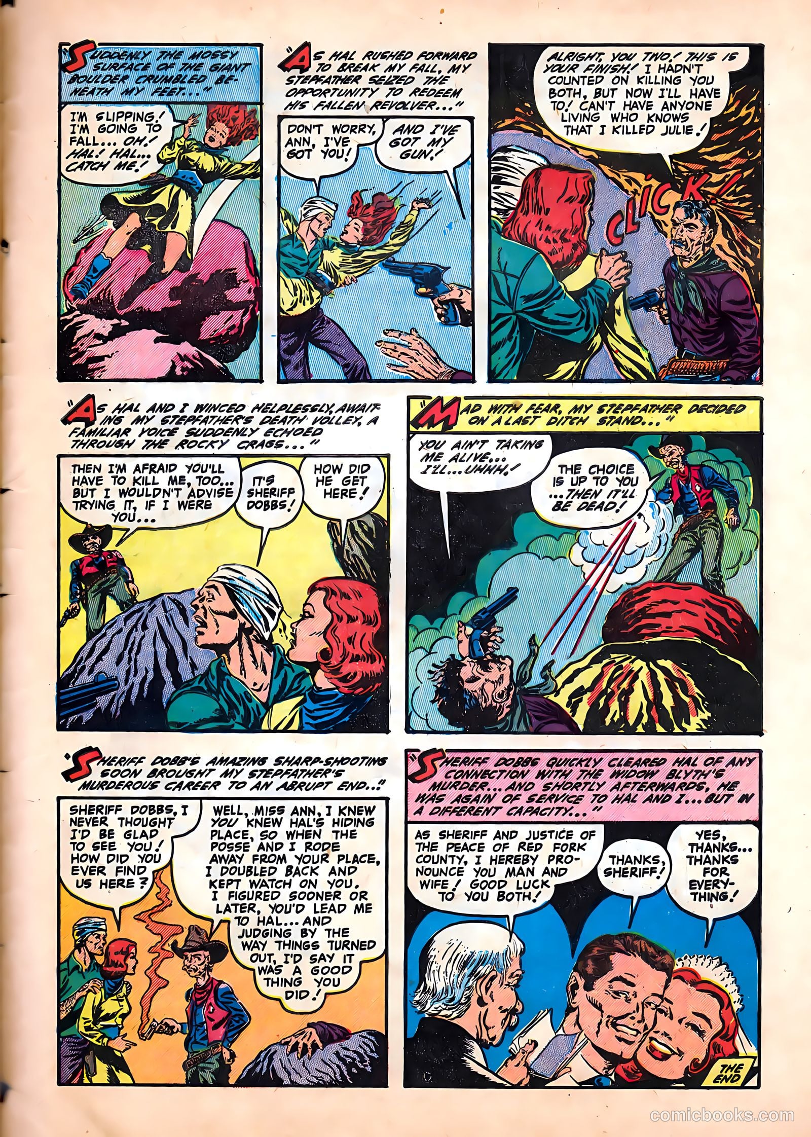 Frontier Romances #2 (1950) — page 33 of 36
