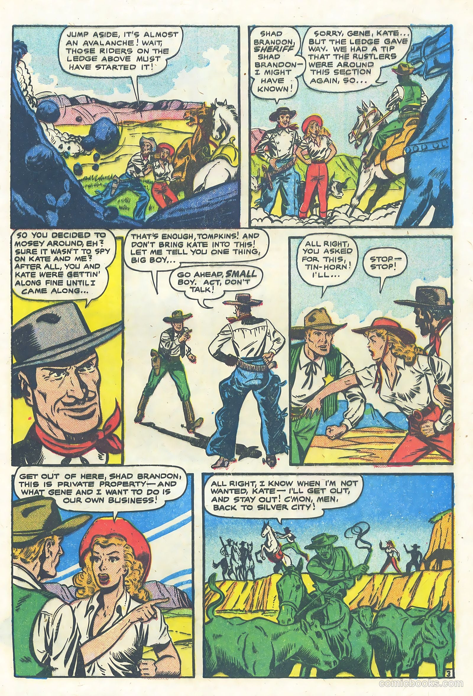 Frontier Romances #9 (1958) — page 5 of 37