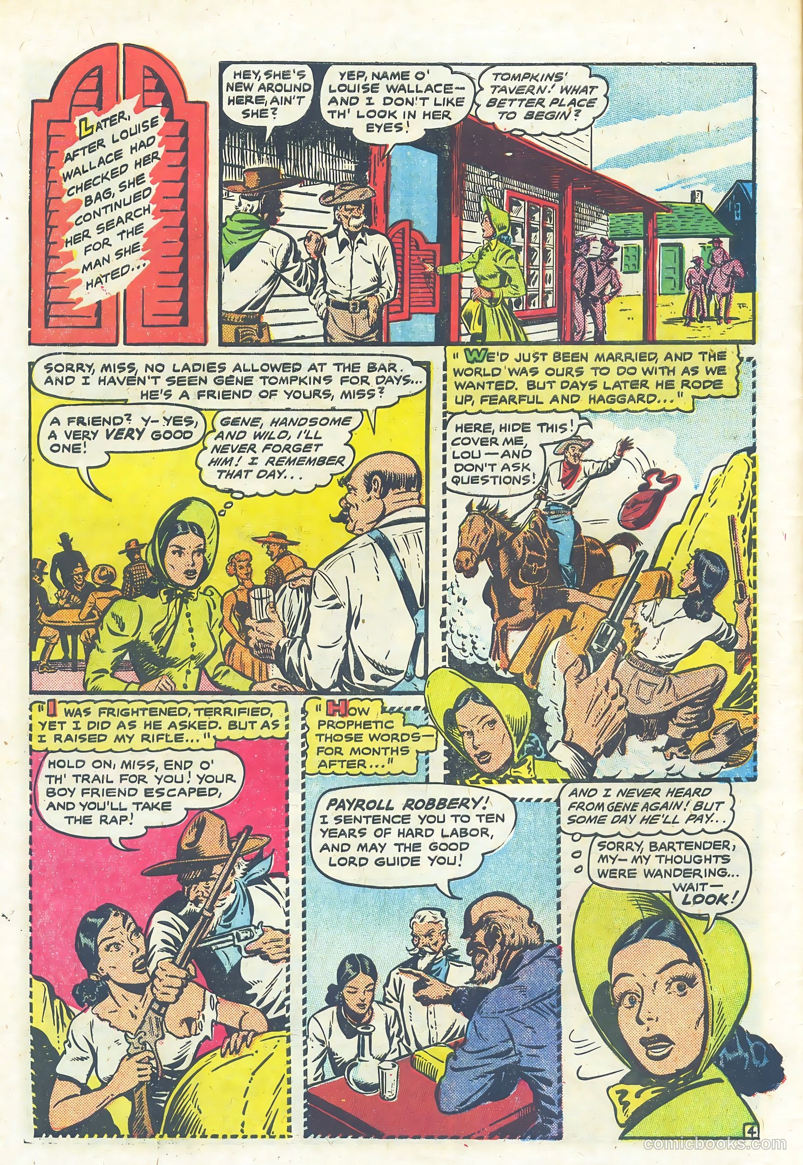 Frontier Romances #9 (1958) — page 6 of 37